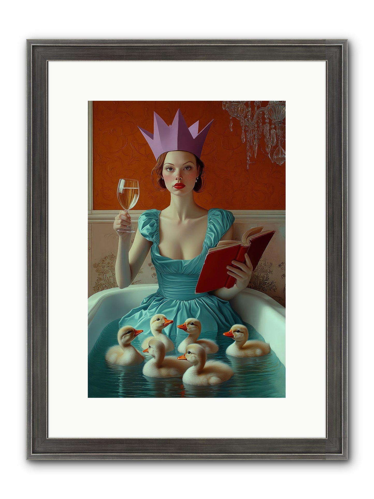 Memoirs Of Divine Mischief Framed Print - Slimwoods Black/Silver 10x15