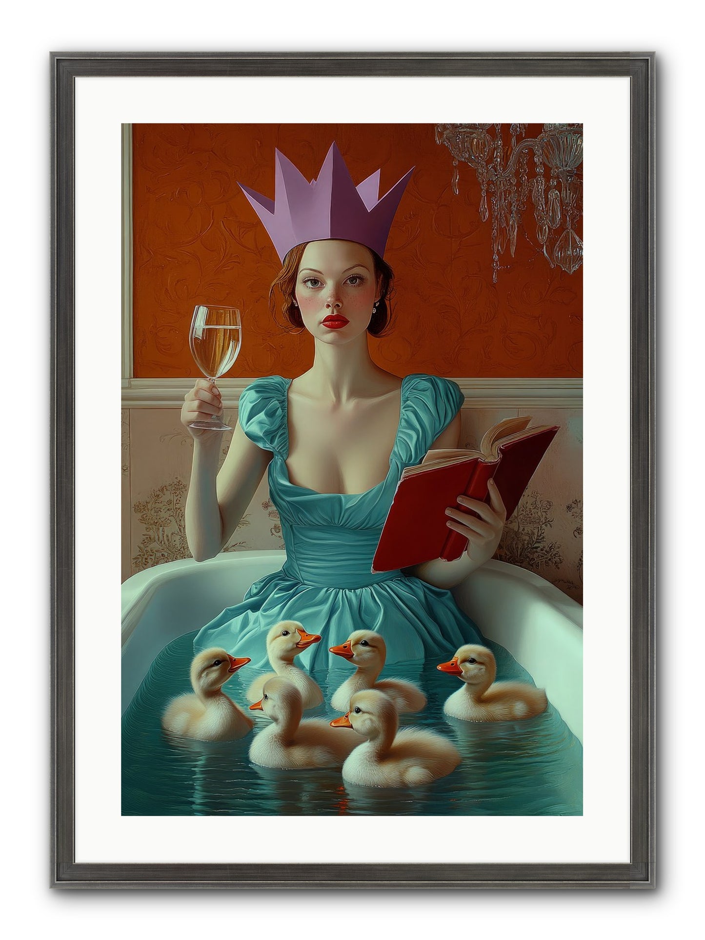 Memoirs Of Divine Mischief Framed Print - Slimwoods Black/Silver 20x30