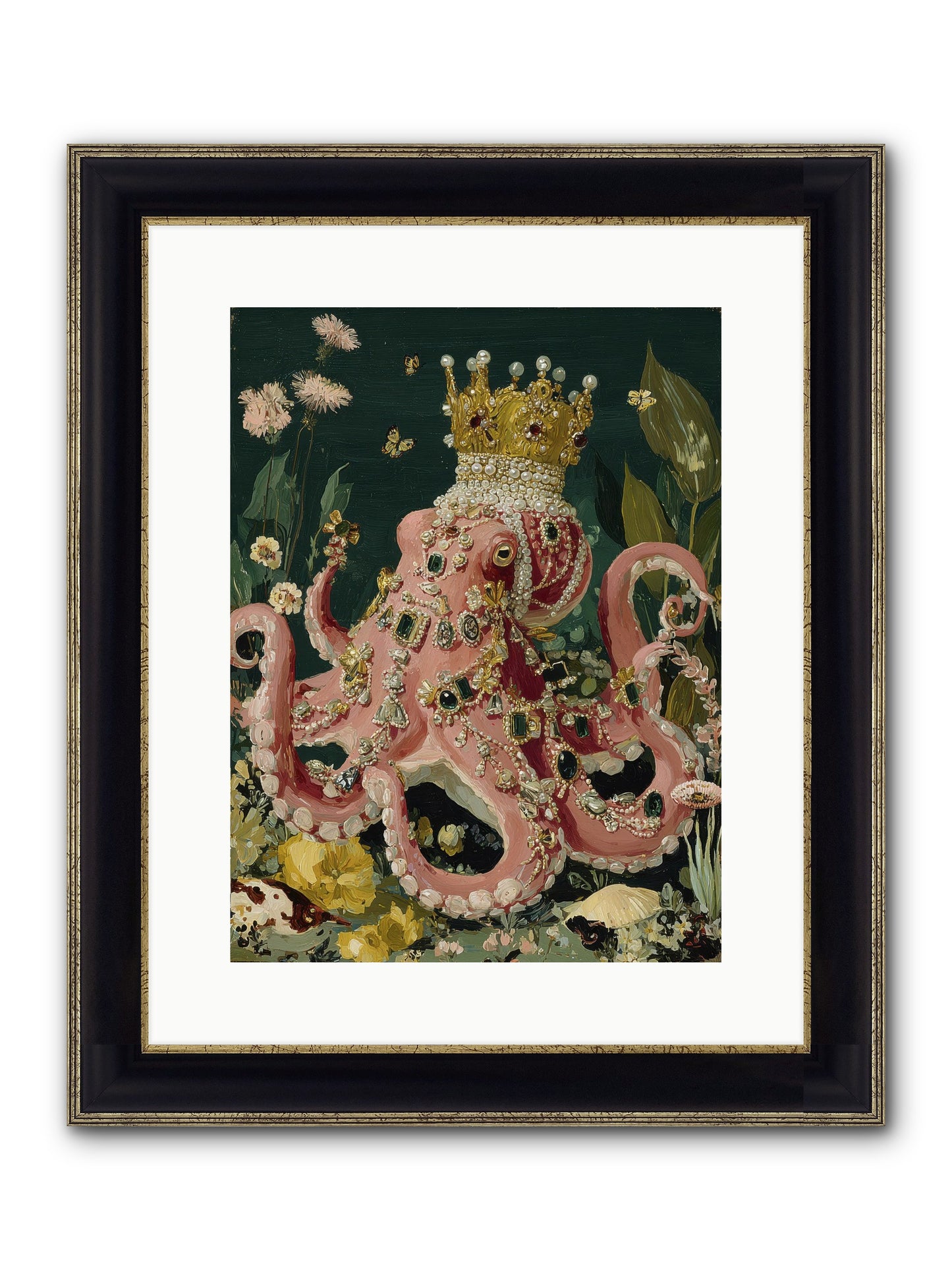 Memories Left To Fade Framed Print - Black & Gold 12x16