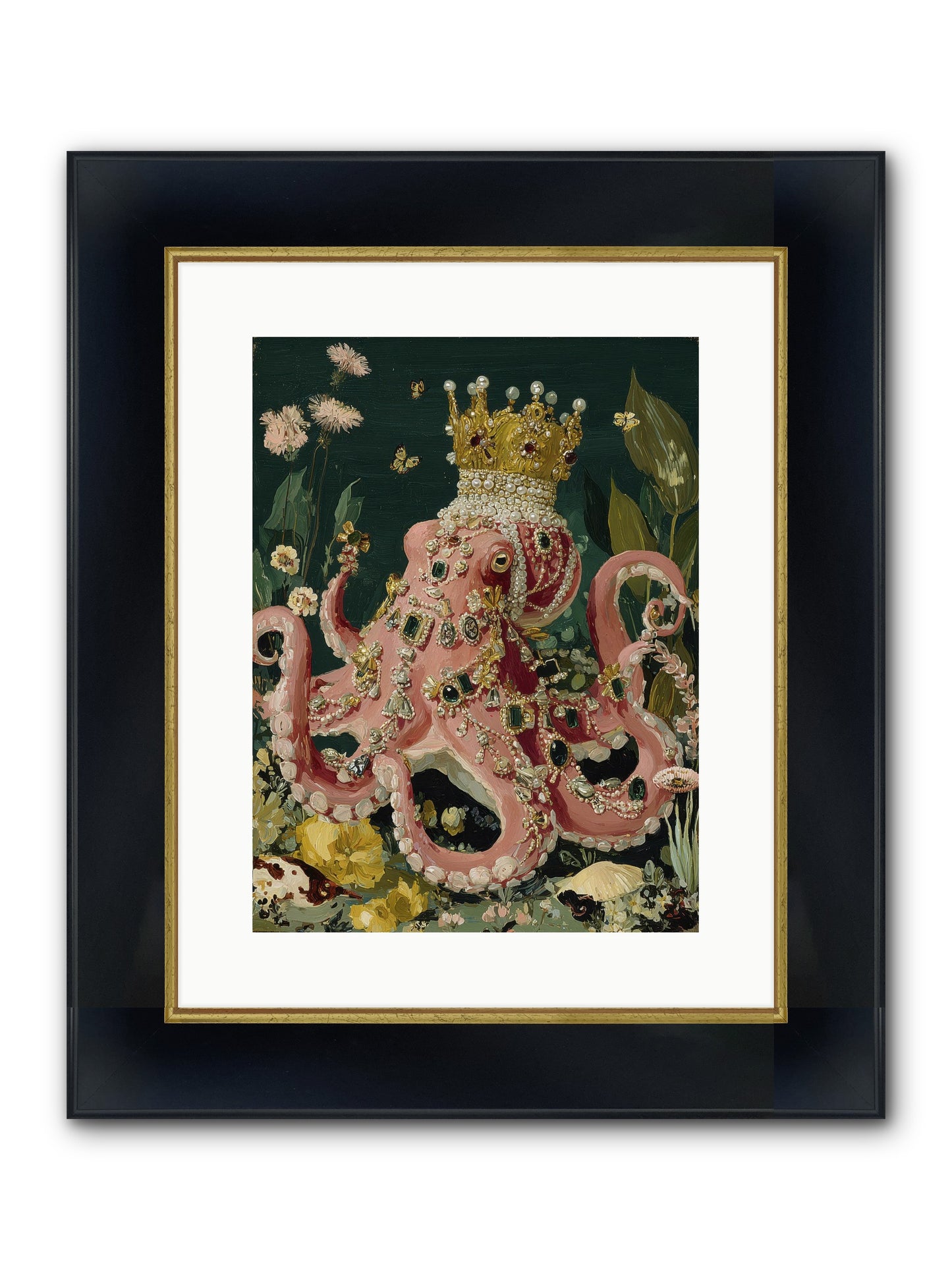 Memories Left To Fade Framed Print - Wide Black w/Gold 12x16