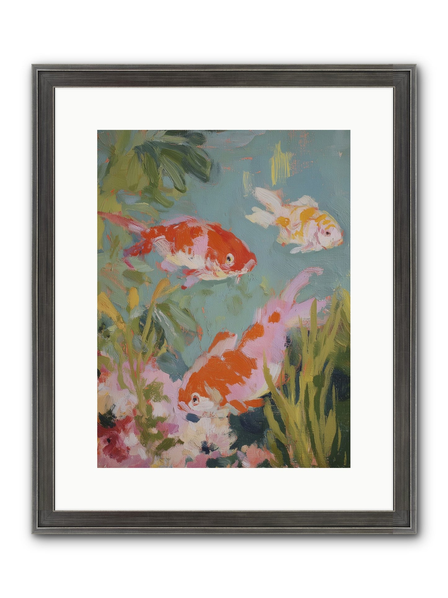Memory's Seascape Framed Print - Slimwoods Black/Silver 12x16