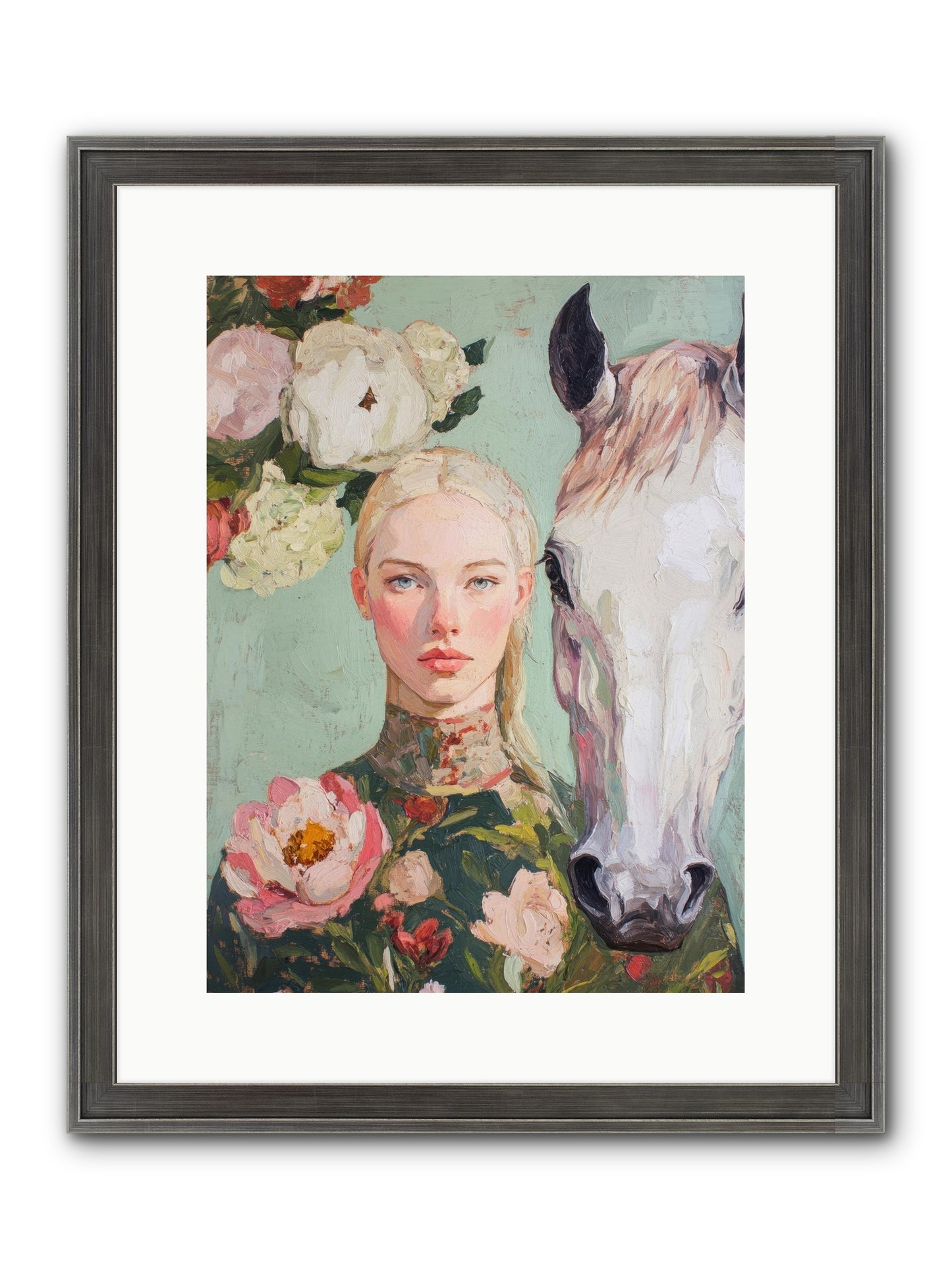 Mesa Enchantment Framed Print - Slimwoods Black/Silver 12x16