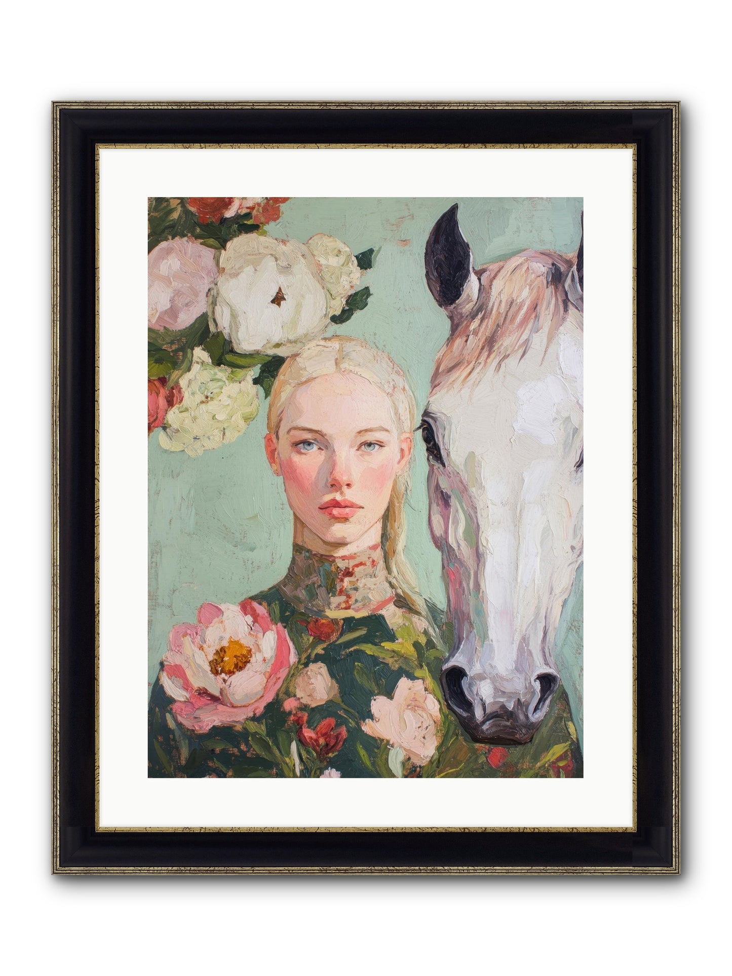 Mesa Enchantment Framed Print - Black & Gold 18x24