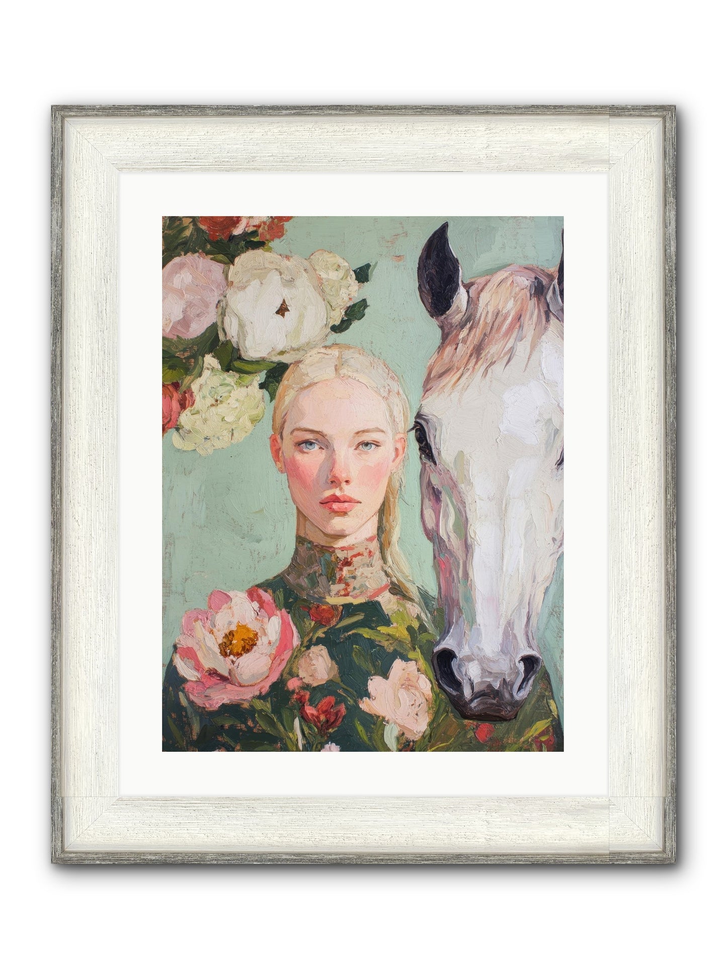 Mesa Enchantment Framed Print - Driftwood White 18x24