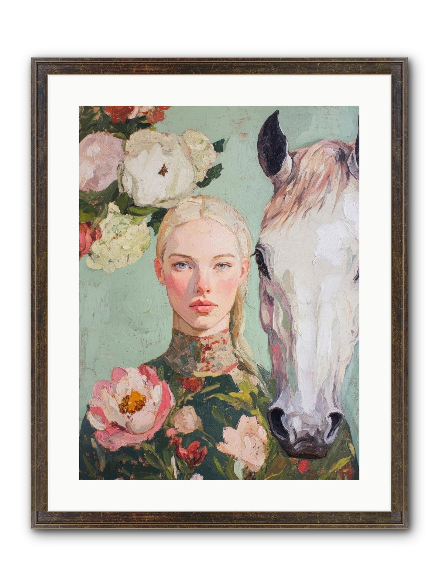 Mesa Enchantment Framed Print - Slimwoods Black/Gold 18x24
