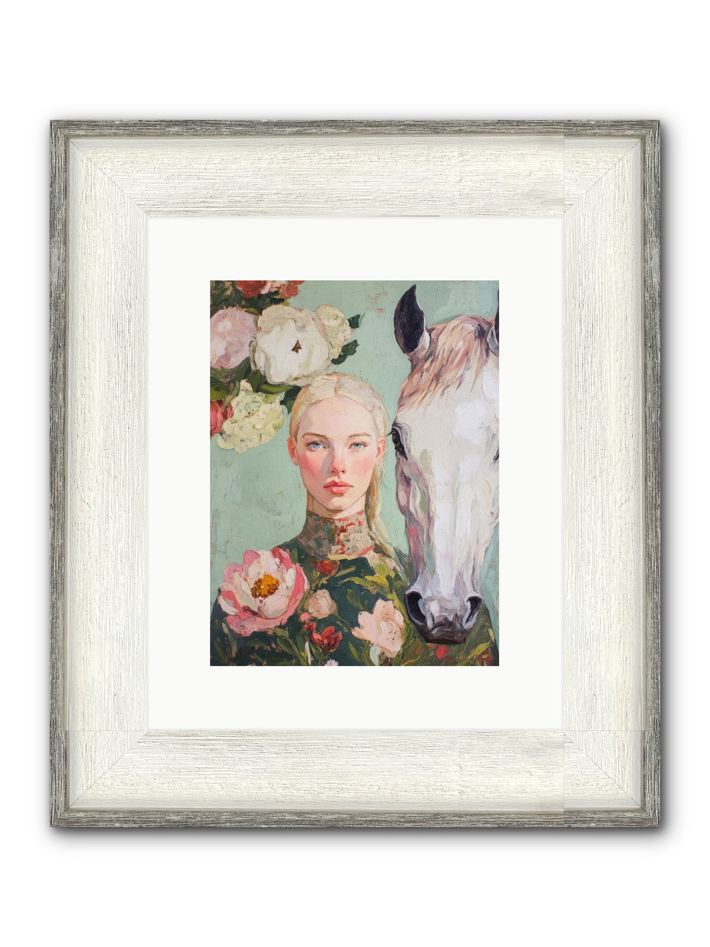 Mesa Enchantment Framed Print - Driftwood White 9x12