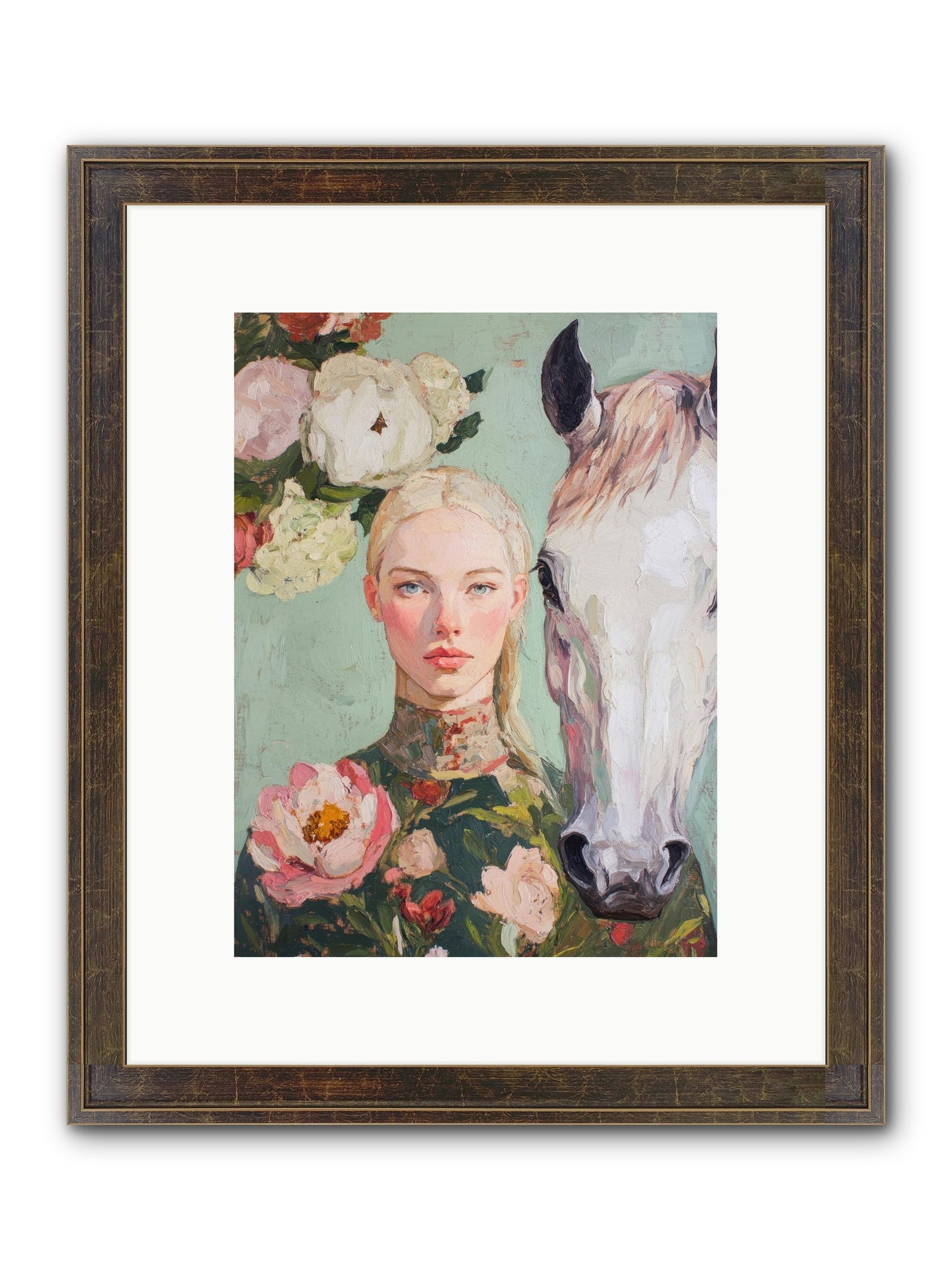 Mesa Enchantment Framed Print - Slimwoods Black/Gold 9x12