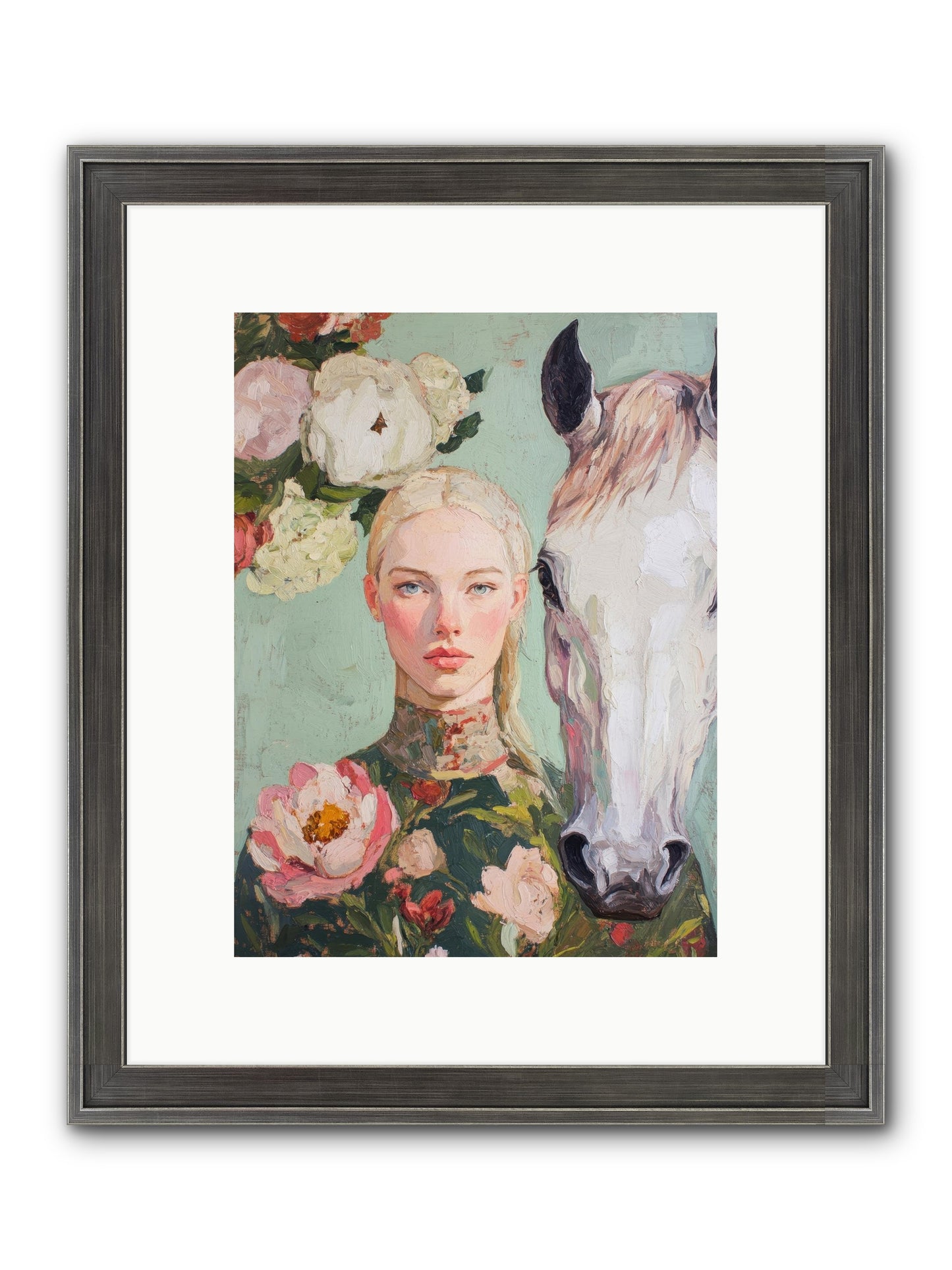 Mesa Enchantment Framed Print - Slimwoods Black/Silver 9x12