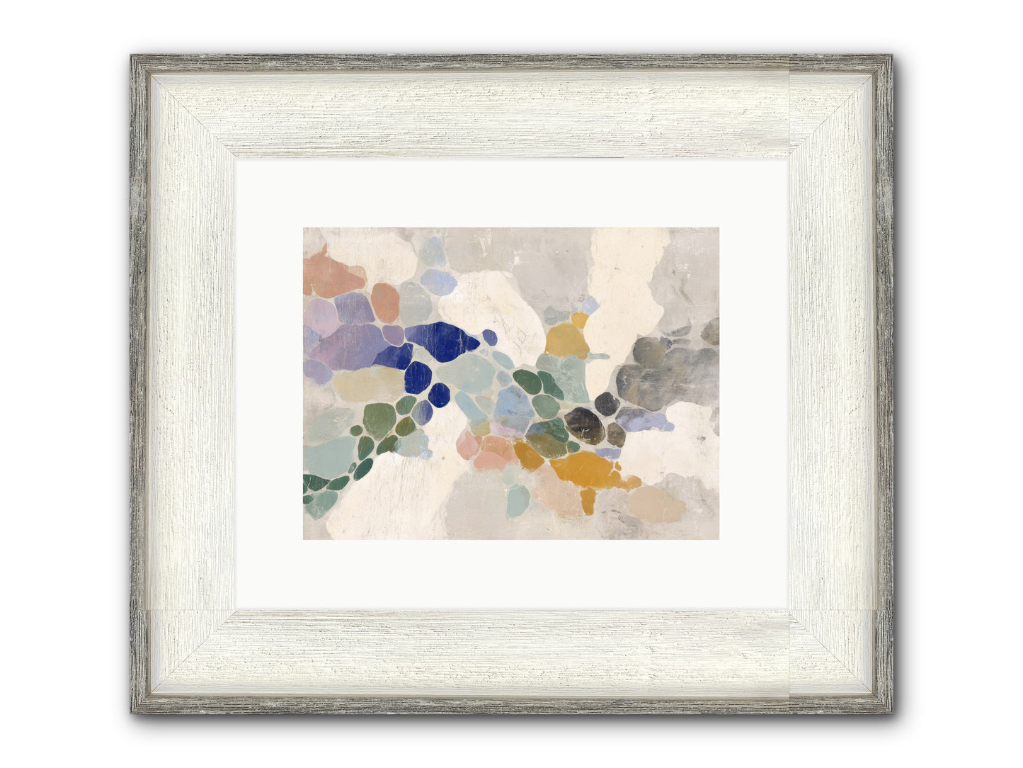 Mica Framed Print - Driftwood White 12x9