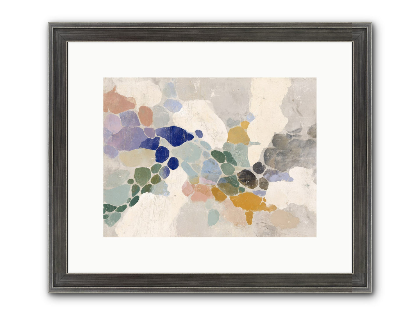 Mica Framed Print - Slimwoods Black/Silver 12x9