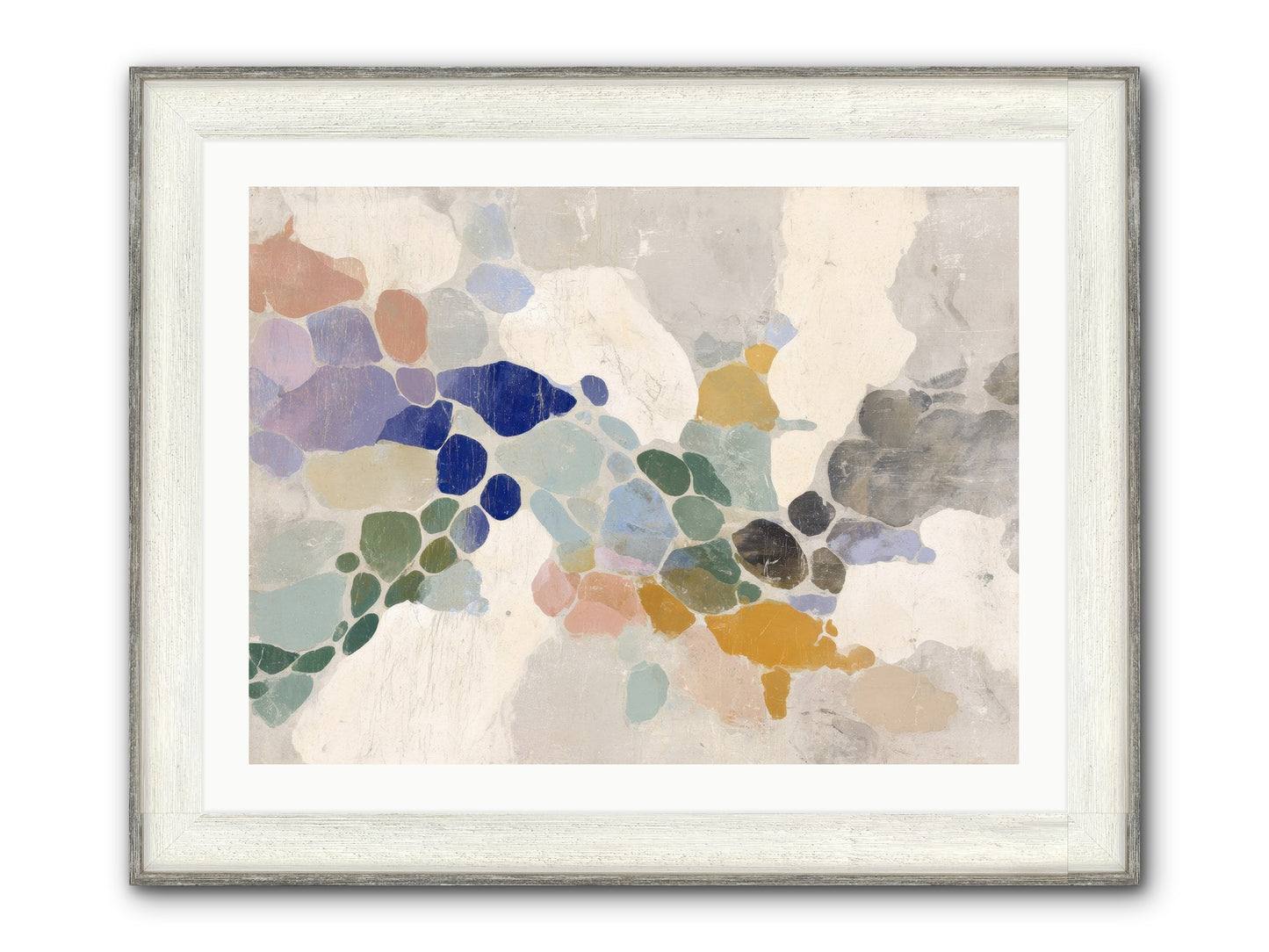 Mica Framed Print - Driftwood White 32x24