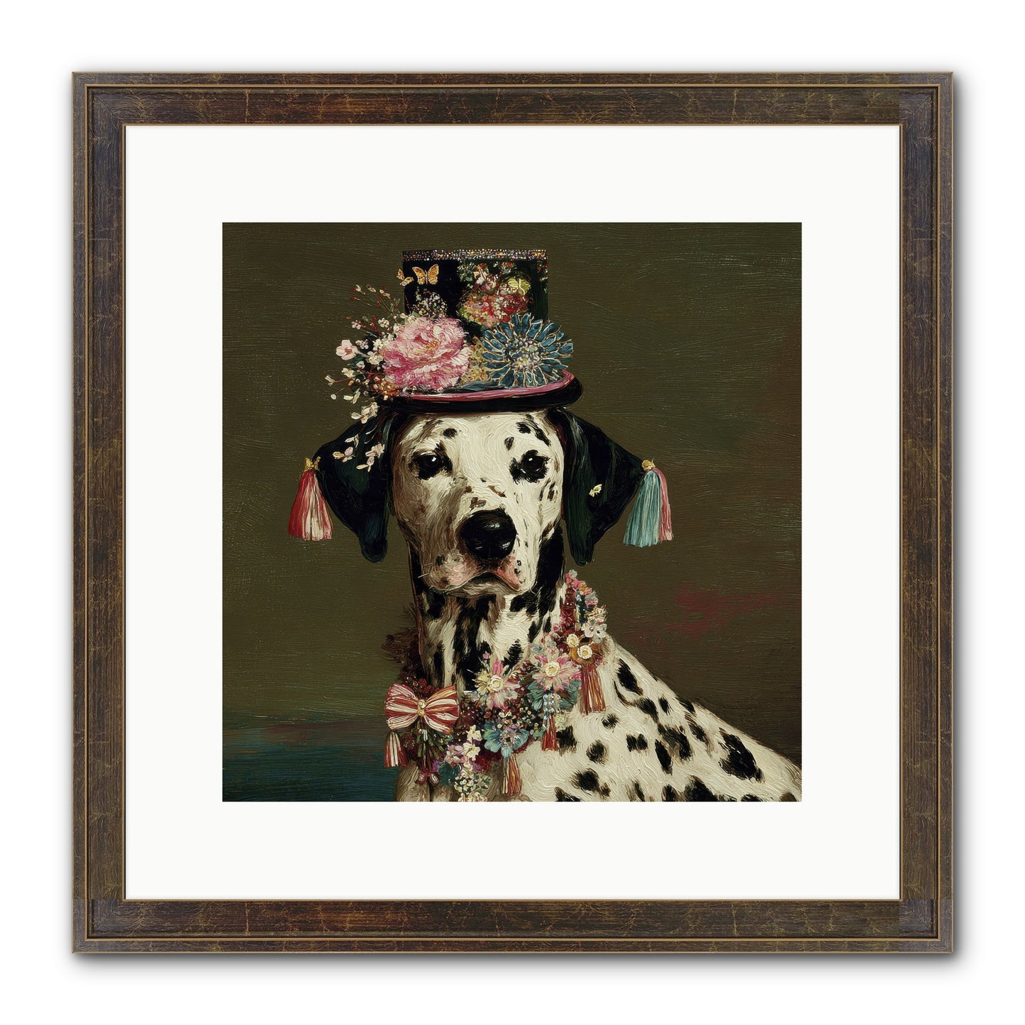 Midnight’s Promise Framed Print - Slimwoods Black/Gold 12x12