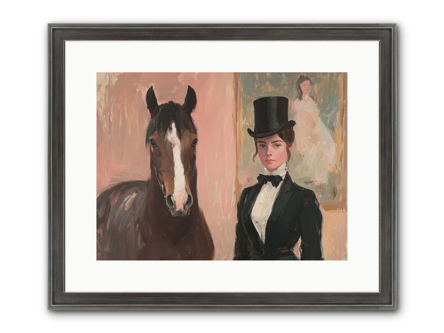 Midnight Wonder Framed Print - Slimwoods Black/Silver 16x12