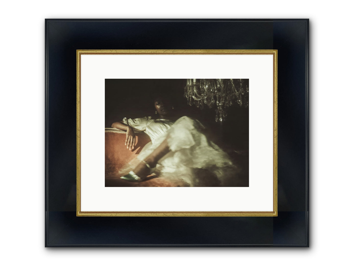 Minor Revelations Framed Print - Wide Black w/Gold 12x9