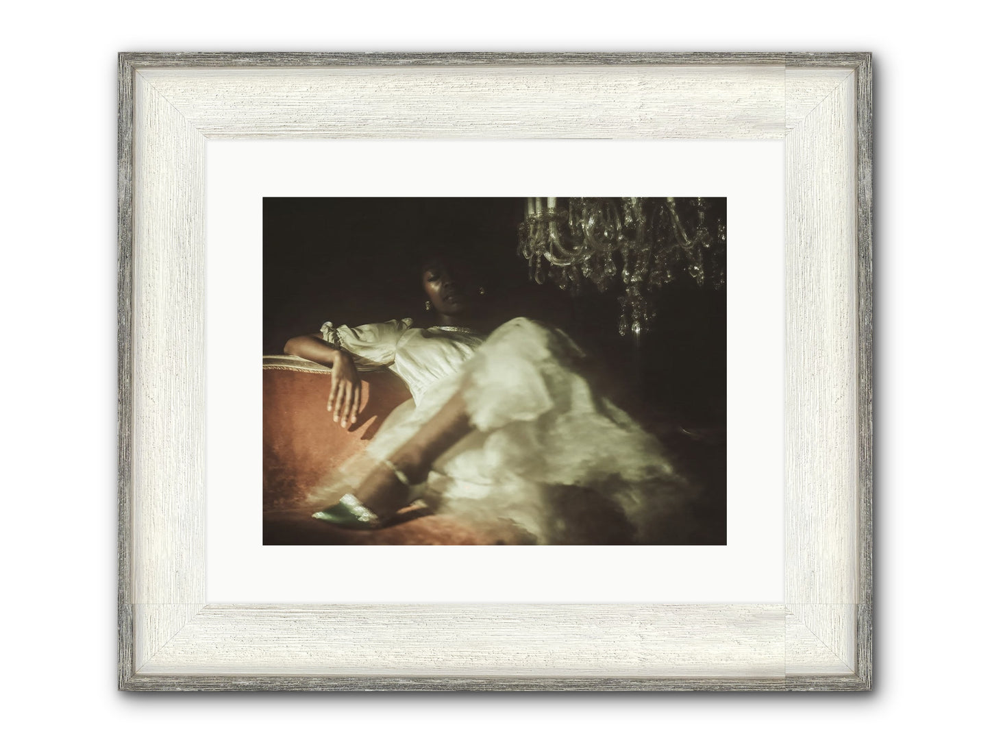 Minor Revelations Framed Print - Driftwood White 16x12