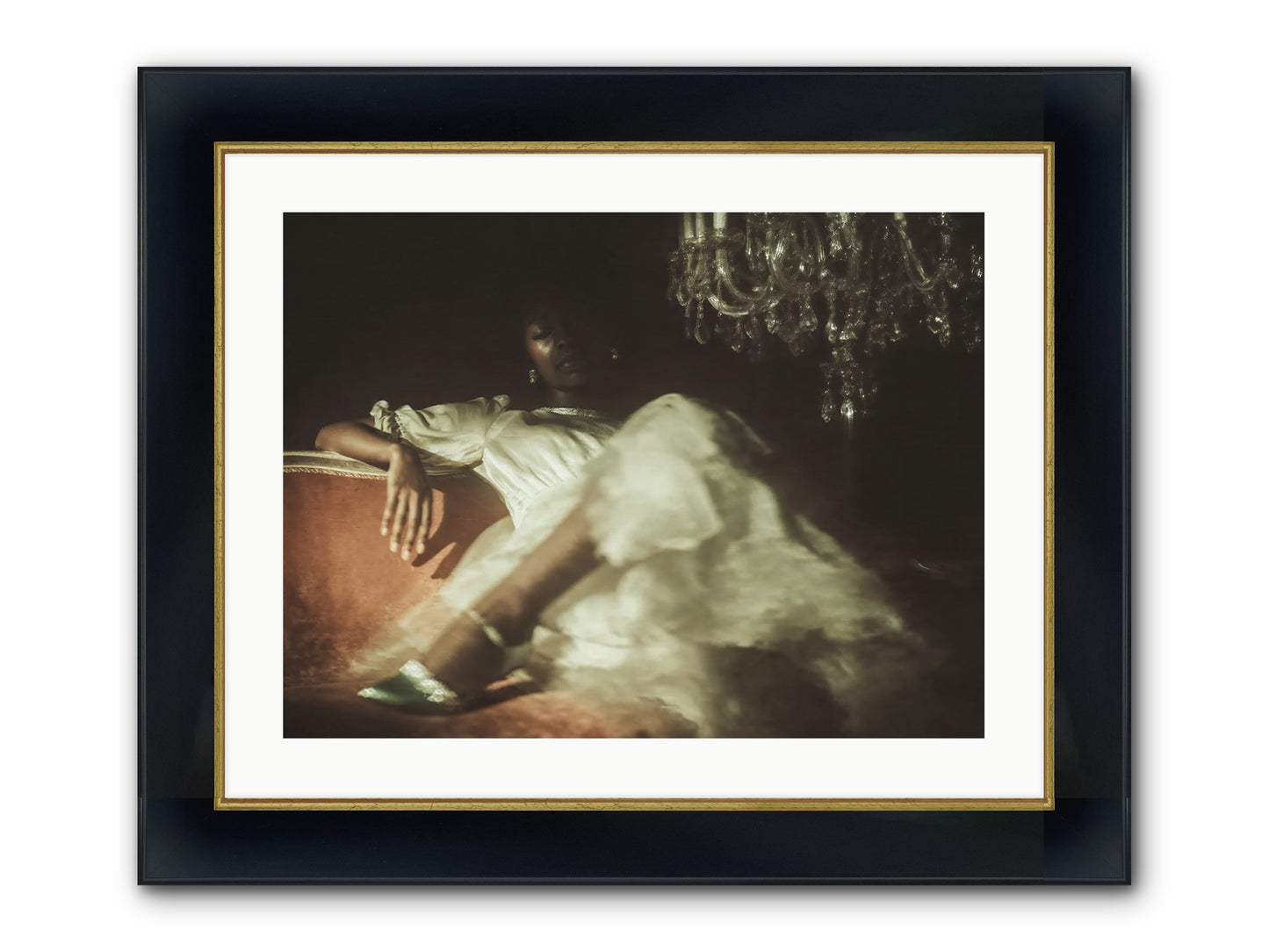 Minor Revelations Framed Print - Wide Black w/Gold 24x18