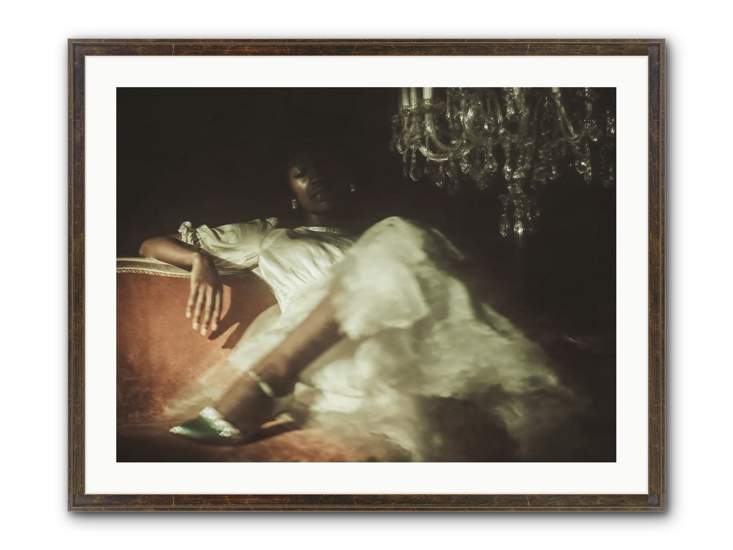 Minor Revelations Framed Print - Slimwoods Black/Gold 32x24