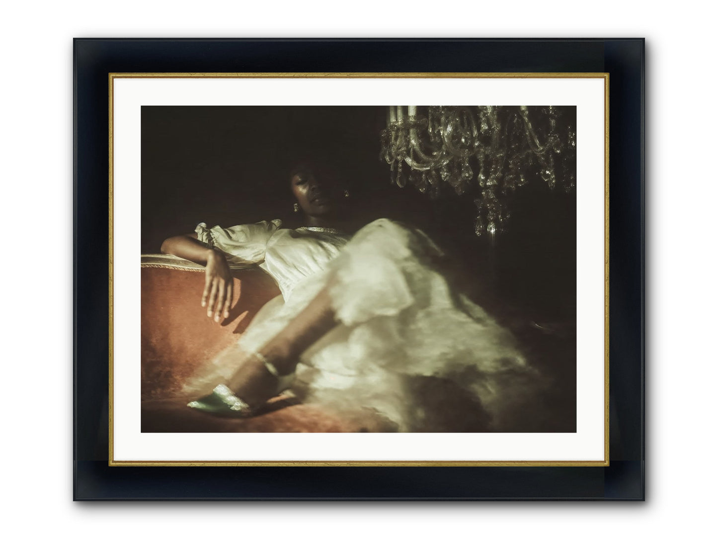 Minor Revelations Framed Print - Wide Black w/Gold 32x24