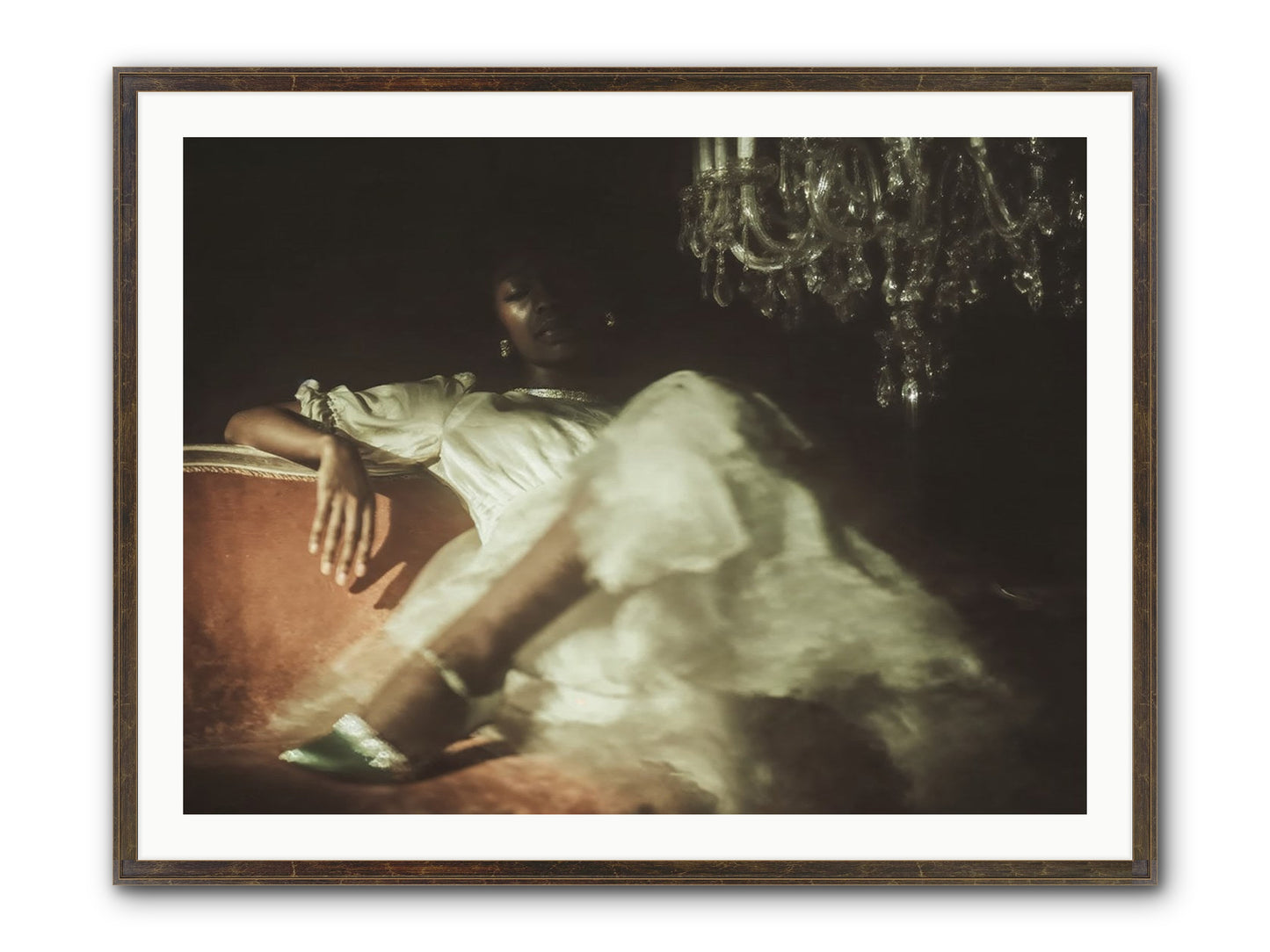 Minor Revelations Framed Print - Slimwoods Black/Gold 40x30