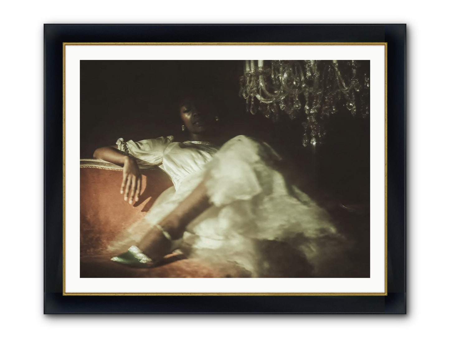 Minor Revelations Framed Print - Wide Black w/Gold 40x30
