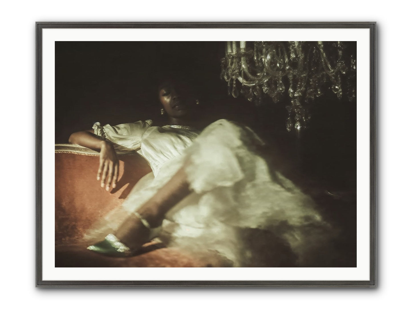 Minor Revelations Framed Print - Slimwoods Black/Silver 48x36