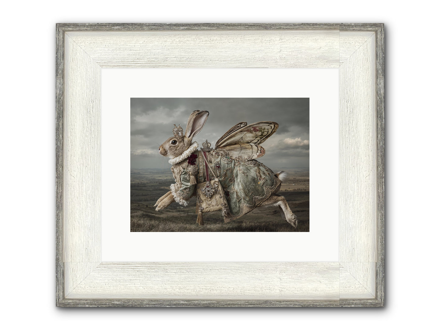 Mintwater Diaries No.1 Framed Print - Driftwood White 12x9