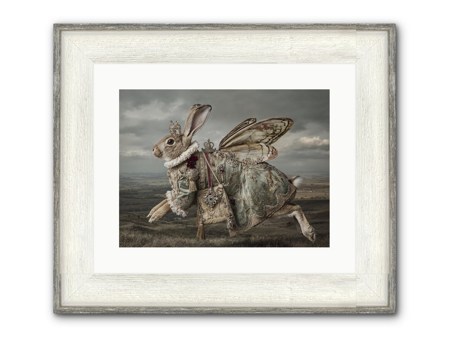 Mintwater Diaries No.1 Framed Print - Driftwood White 16x12