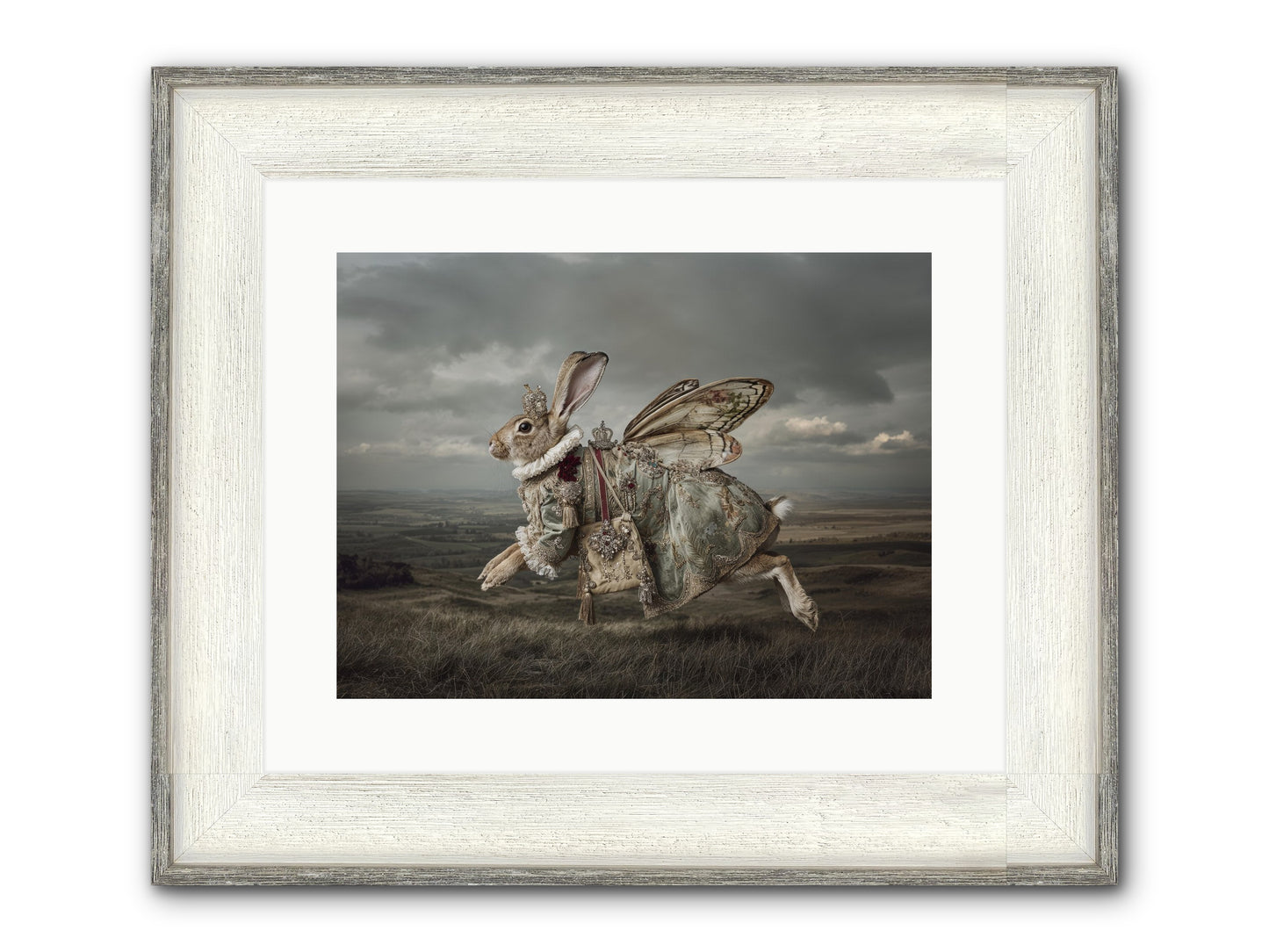 Mintwater Diaries No.2 Framed Print - Driftwood White 16x12
