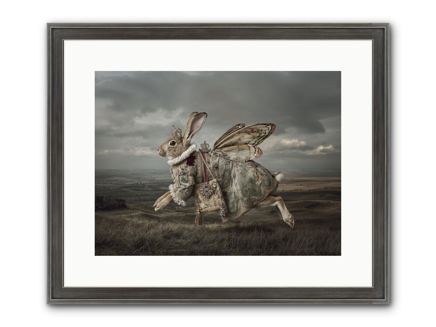 Mintwater Diaries No.2 Framed Print - Slimwoods Black/Silver 16x12