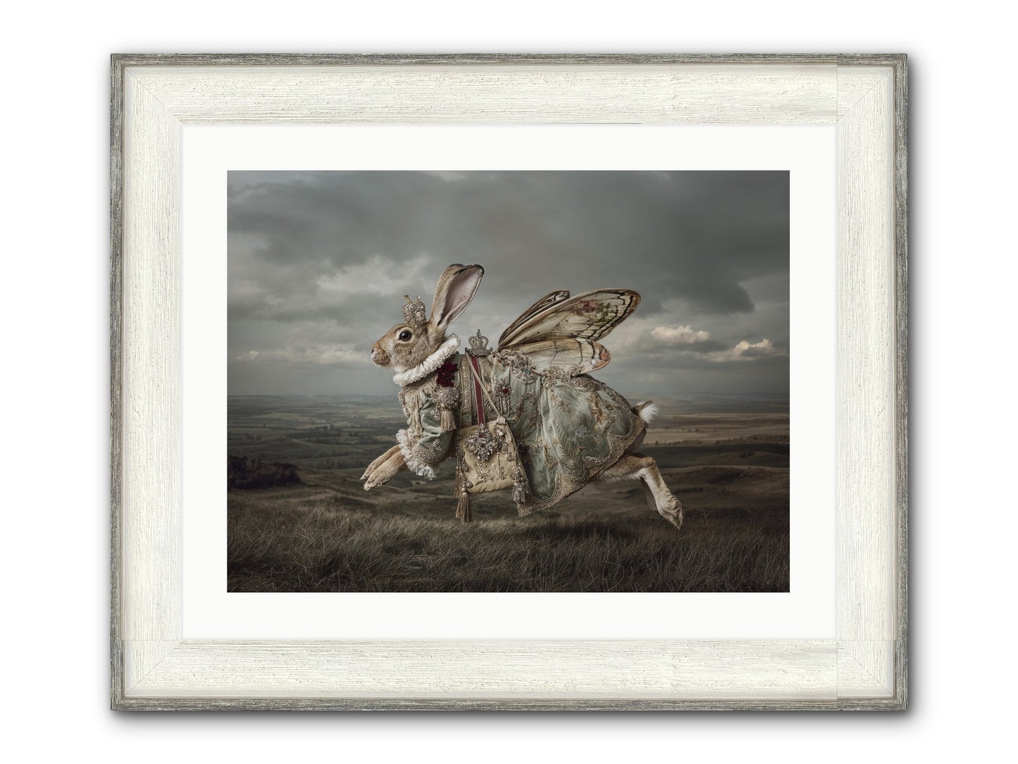 Mintwater Diaries No.2 Framed Print - Driftwood White 24x18
