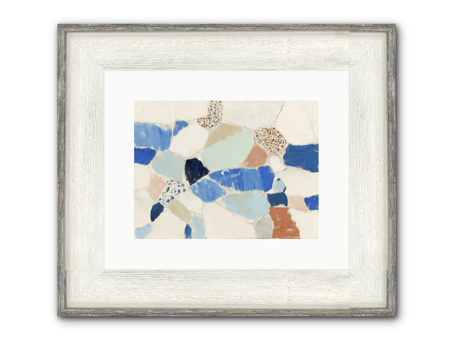Mirador Framed Print - Driftwood White 12x9