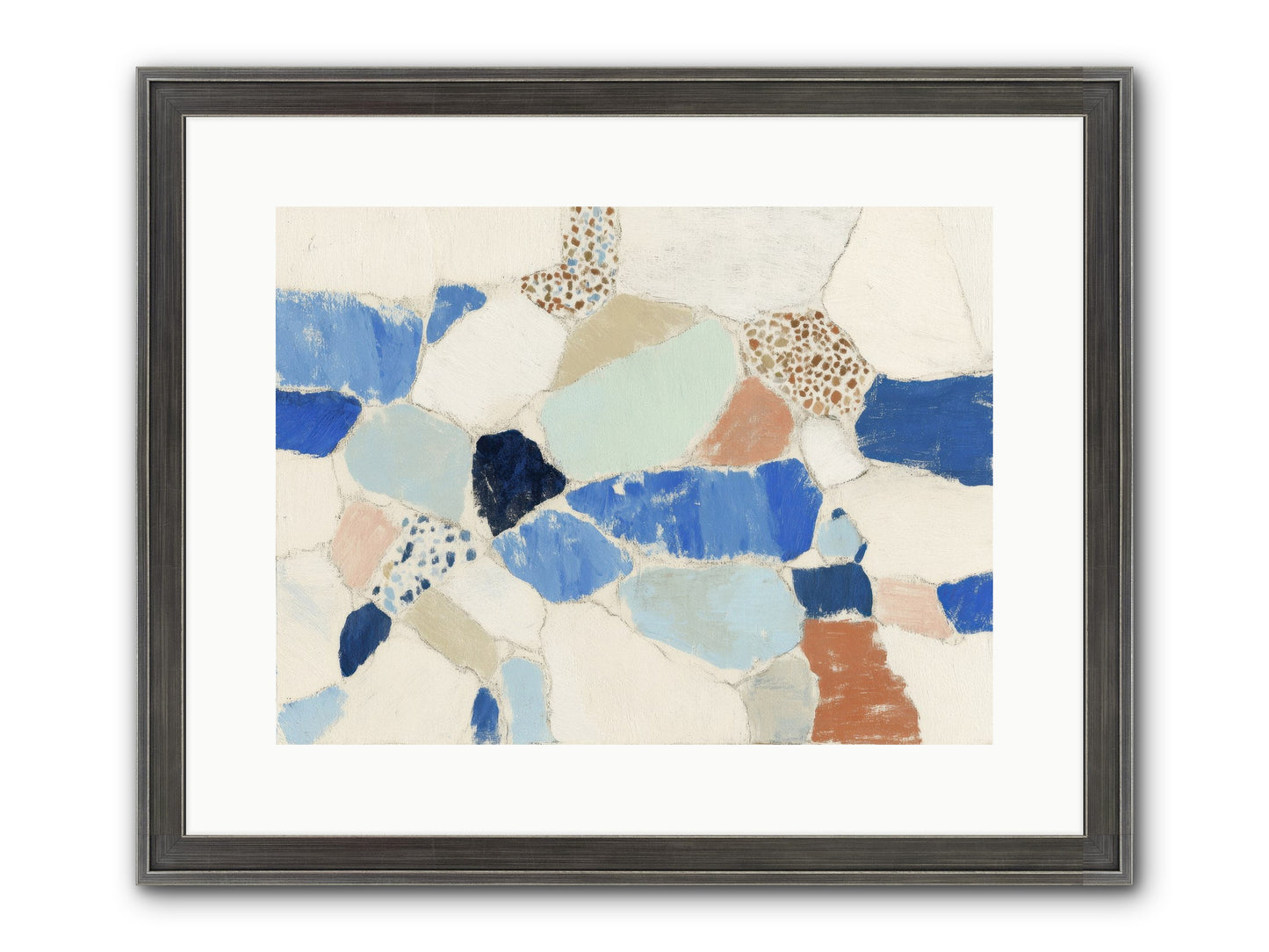 Mirador Framed Print - Slimwoods Black/Silver 16x12
