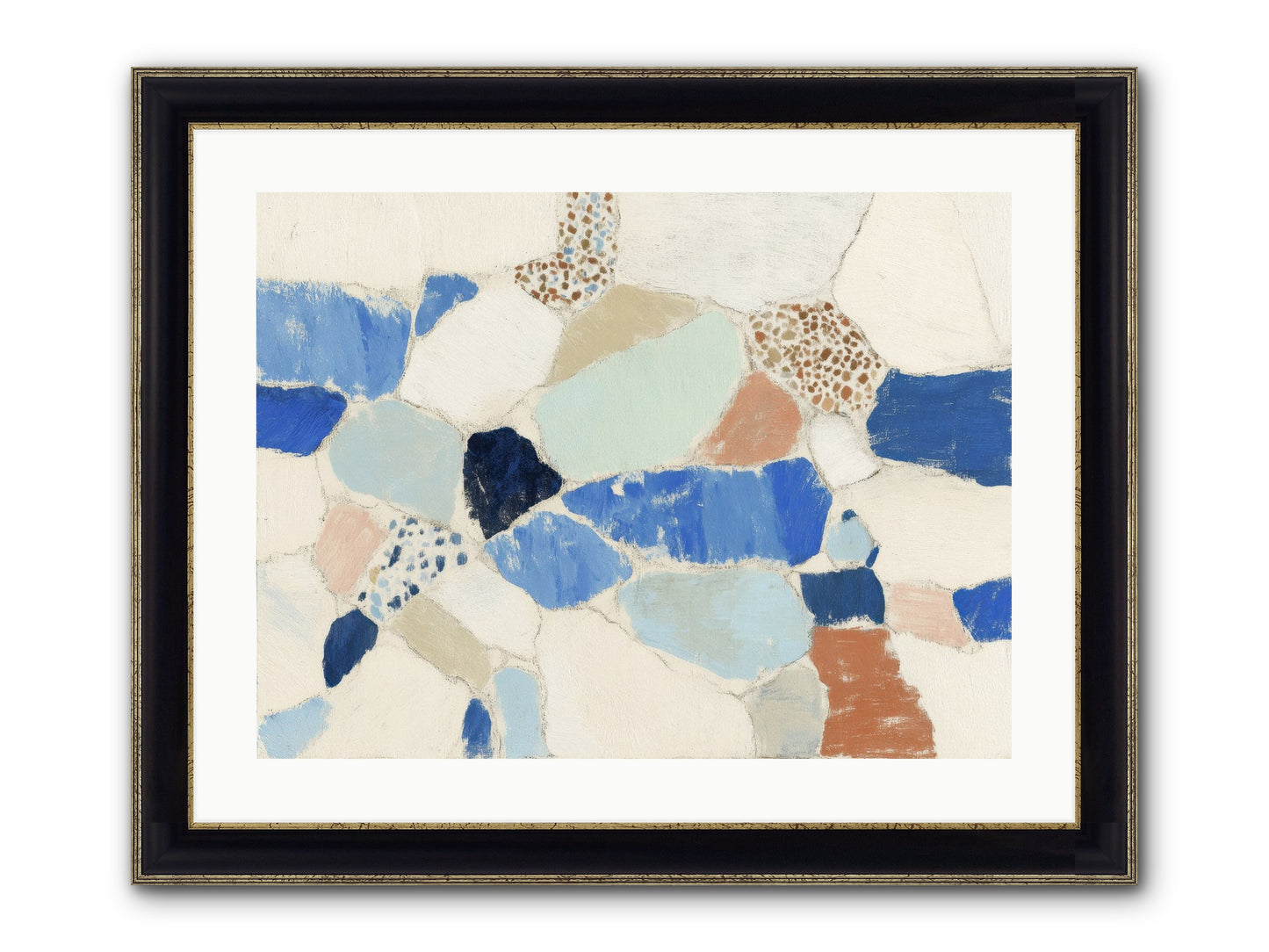 Mirador Framed Print - Black & Gold 24x18