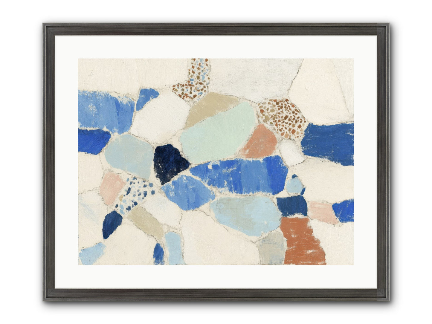 Mirador Framed Print - Slimwoods Black/Silver 24x18