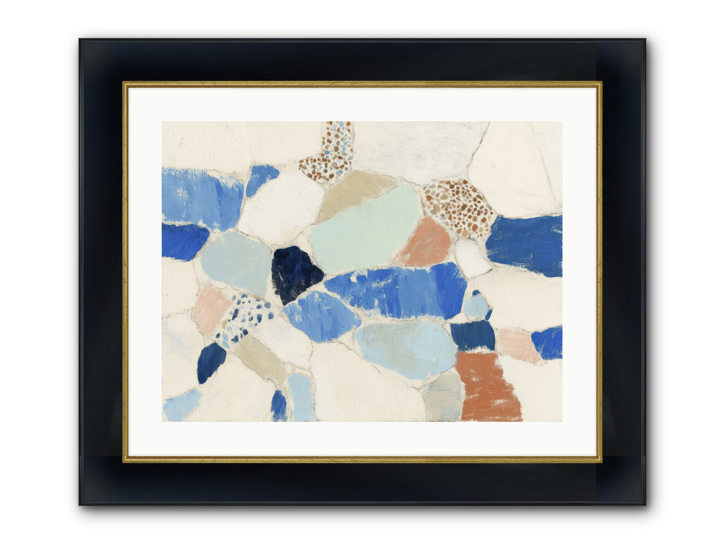 Mirador Framed Print - Wide Black w/Gold 24x18