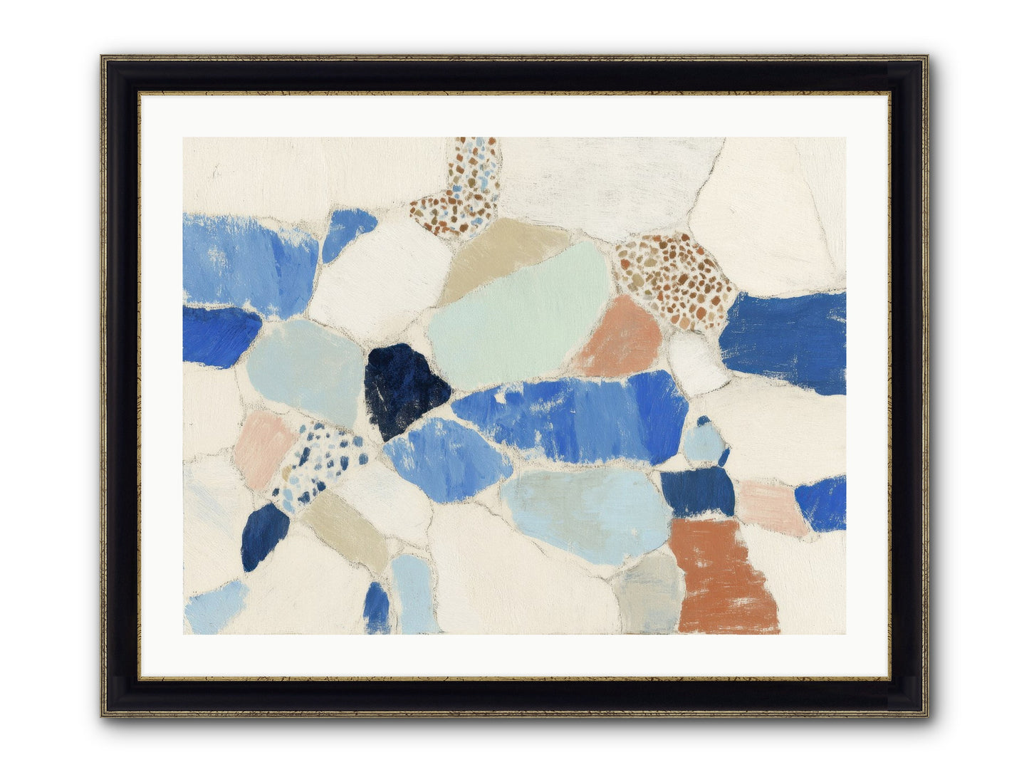 Mirador Framed Print - Black & Gold 32x24