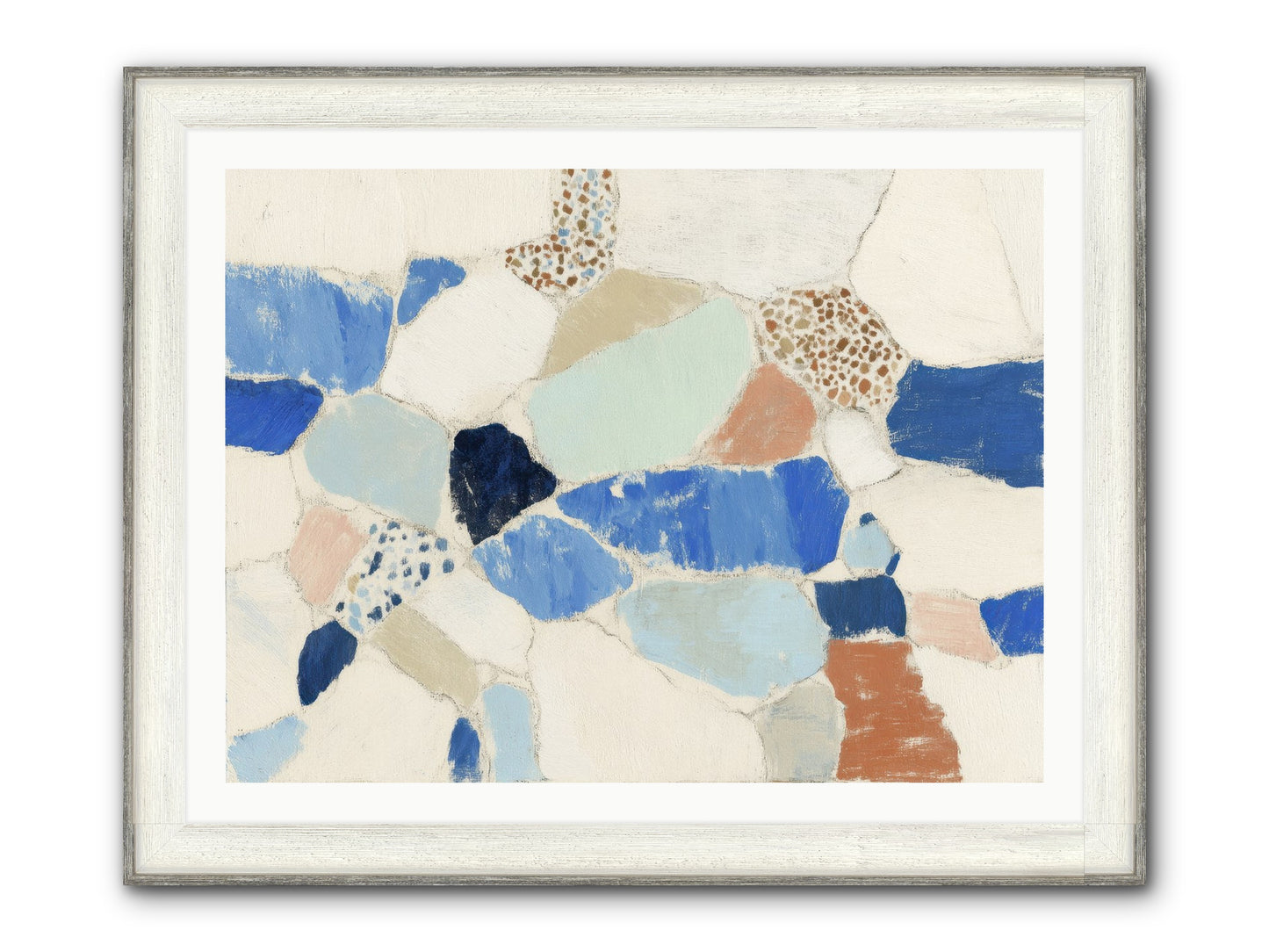 Mirador Framed Print - Driftwood White 40x30
