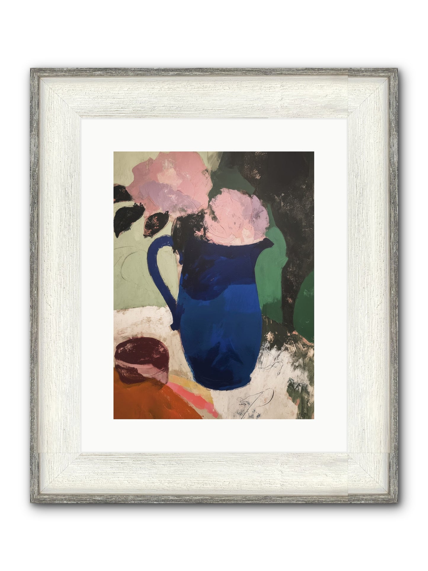 Mirevale Framed Print - Driftwood White 12x16