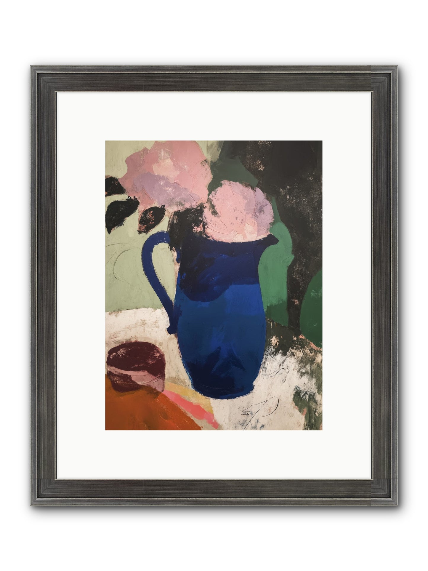 Mirevale Framed Print - Slimwoods Black/Silver 9x12