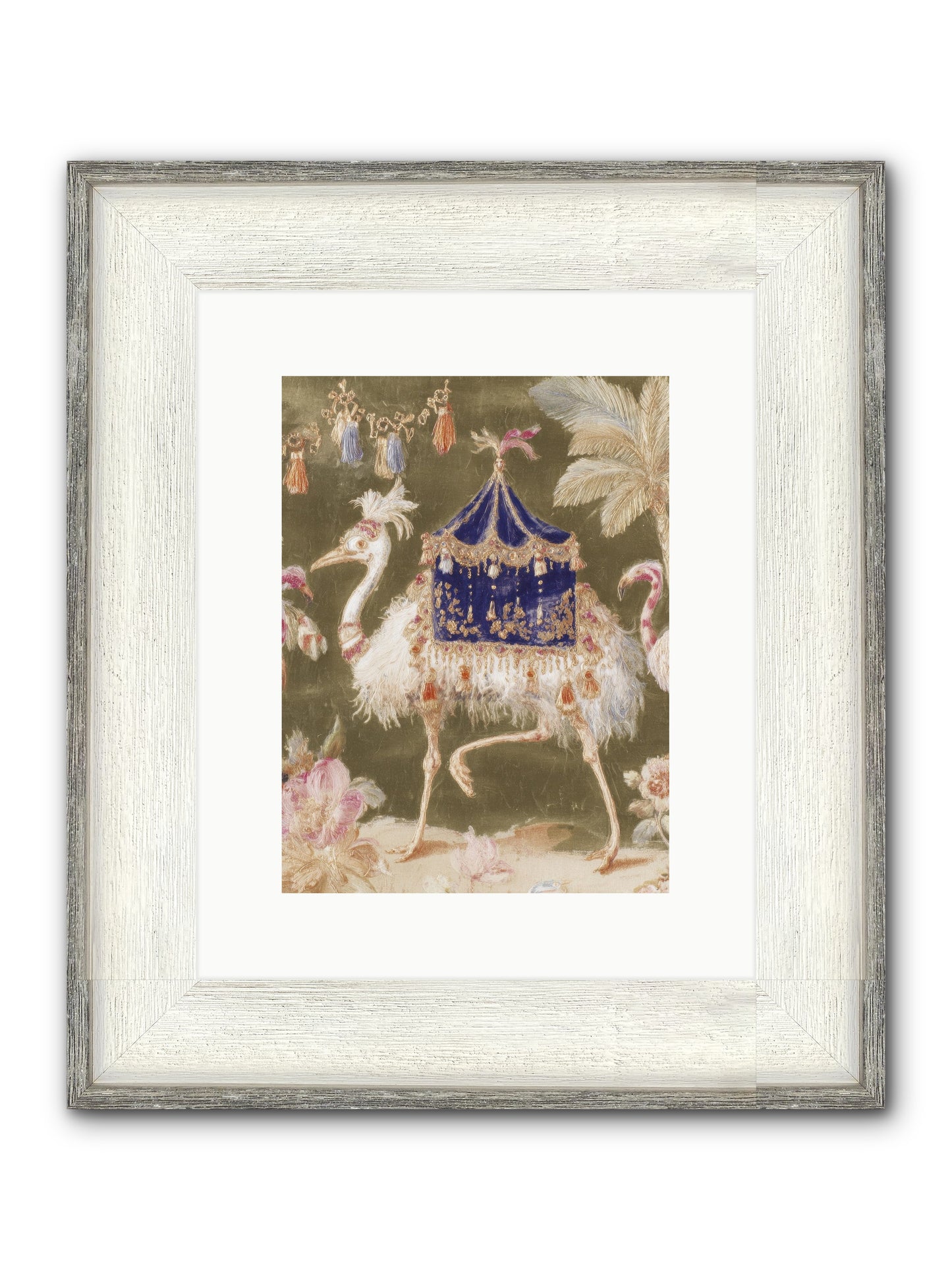 Miss Honeythorne’s Parade Framed Print - Driftwood White 9x12