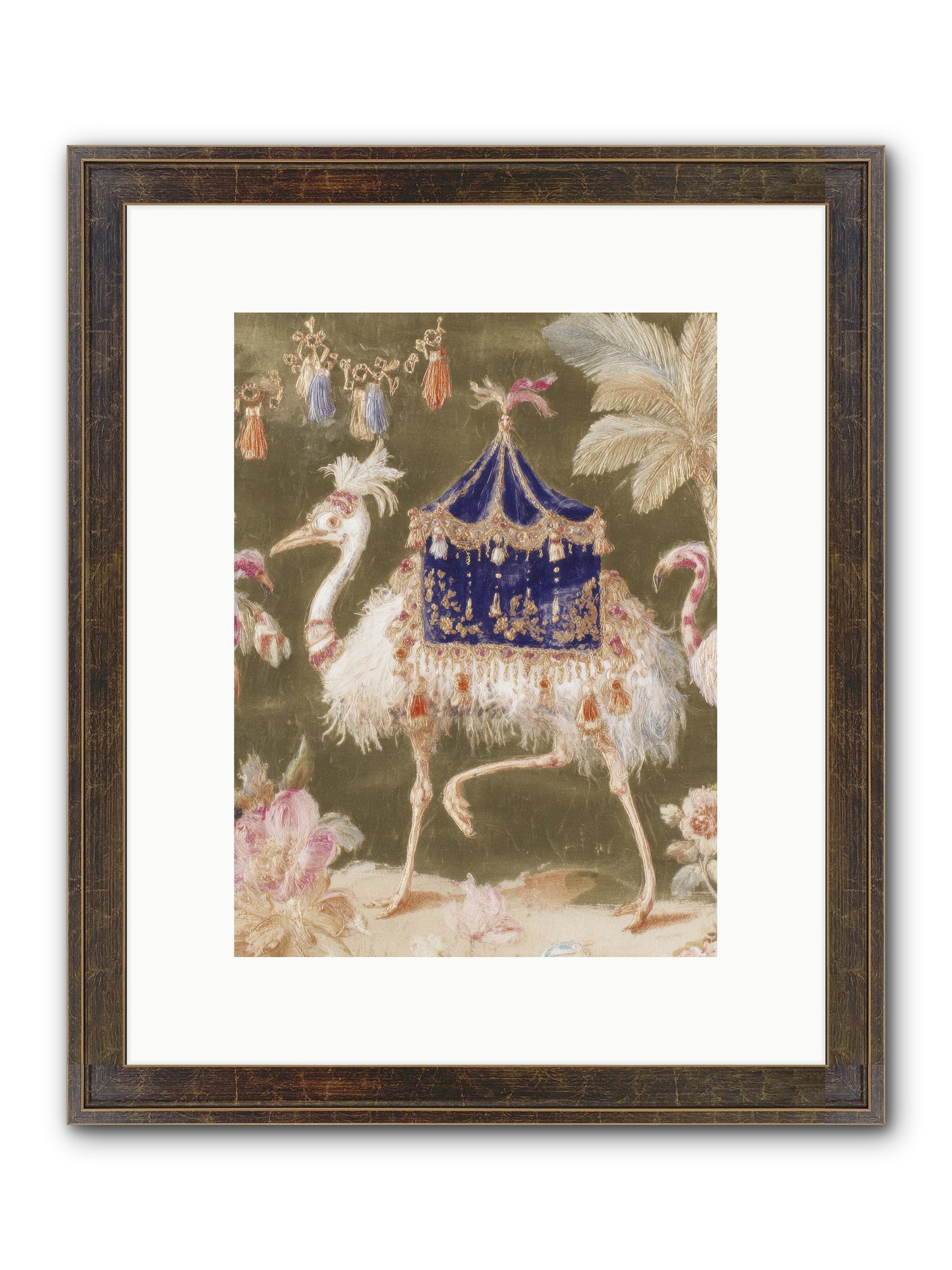 Miss Honeythorne’s Parade Framed Print - Slimwoods Black/Gold 9x12