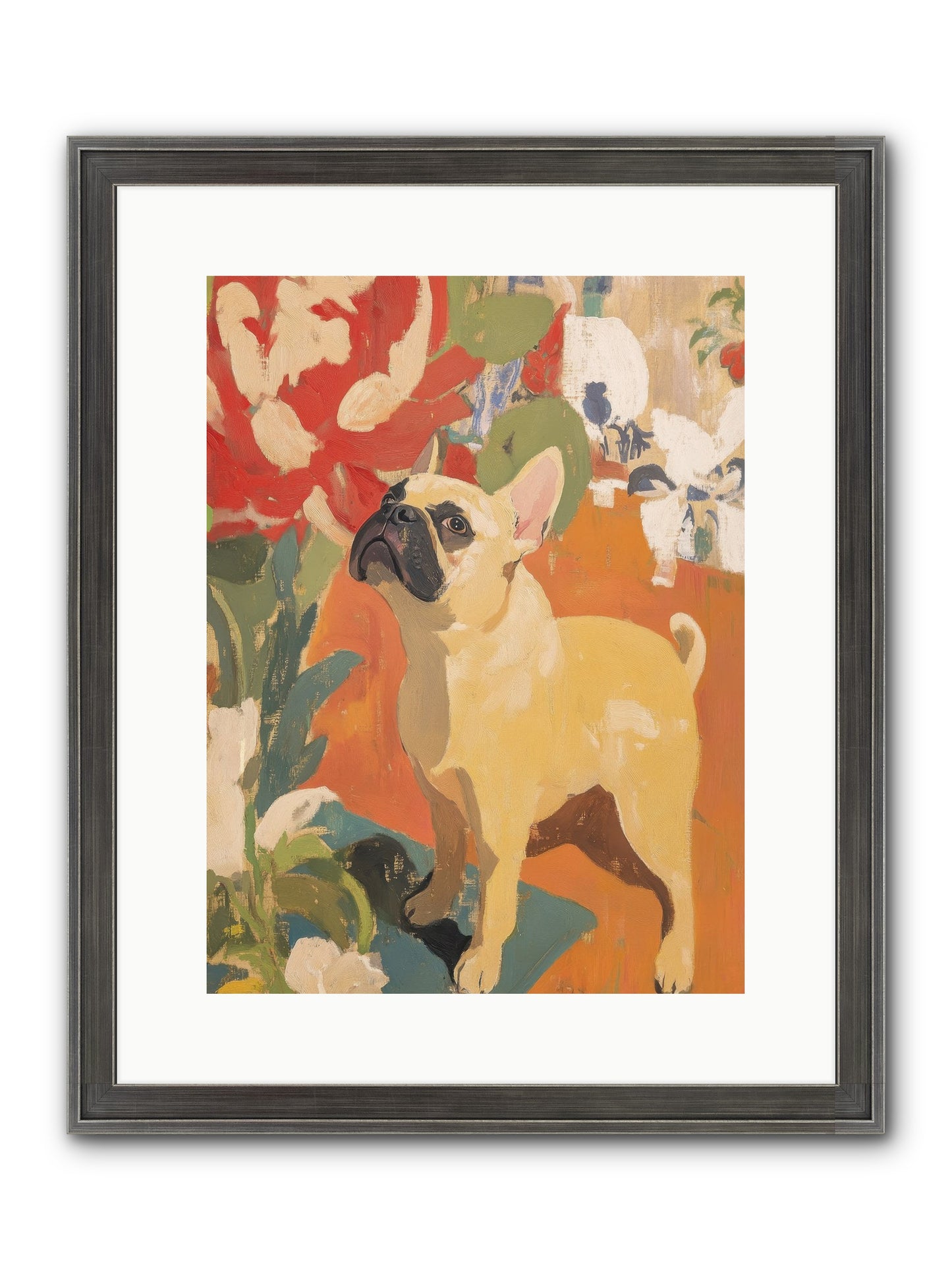 Miss Peaches Butterworth Framed Print - Slimwoods Black/Silver 12x16