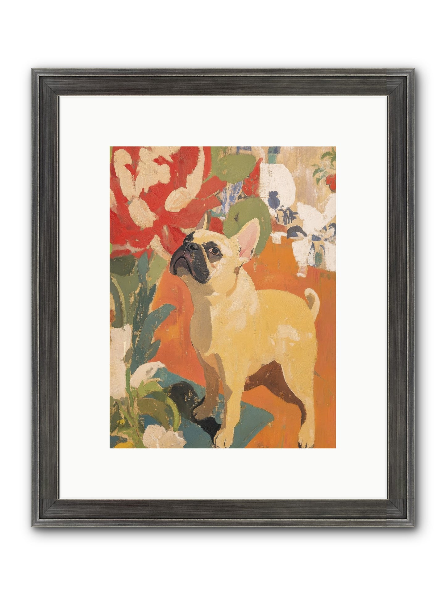 Miss Peaches Butterworth Framed Print - Slimwoods Black/Silver 9x12