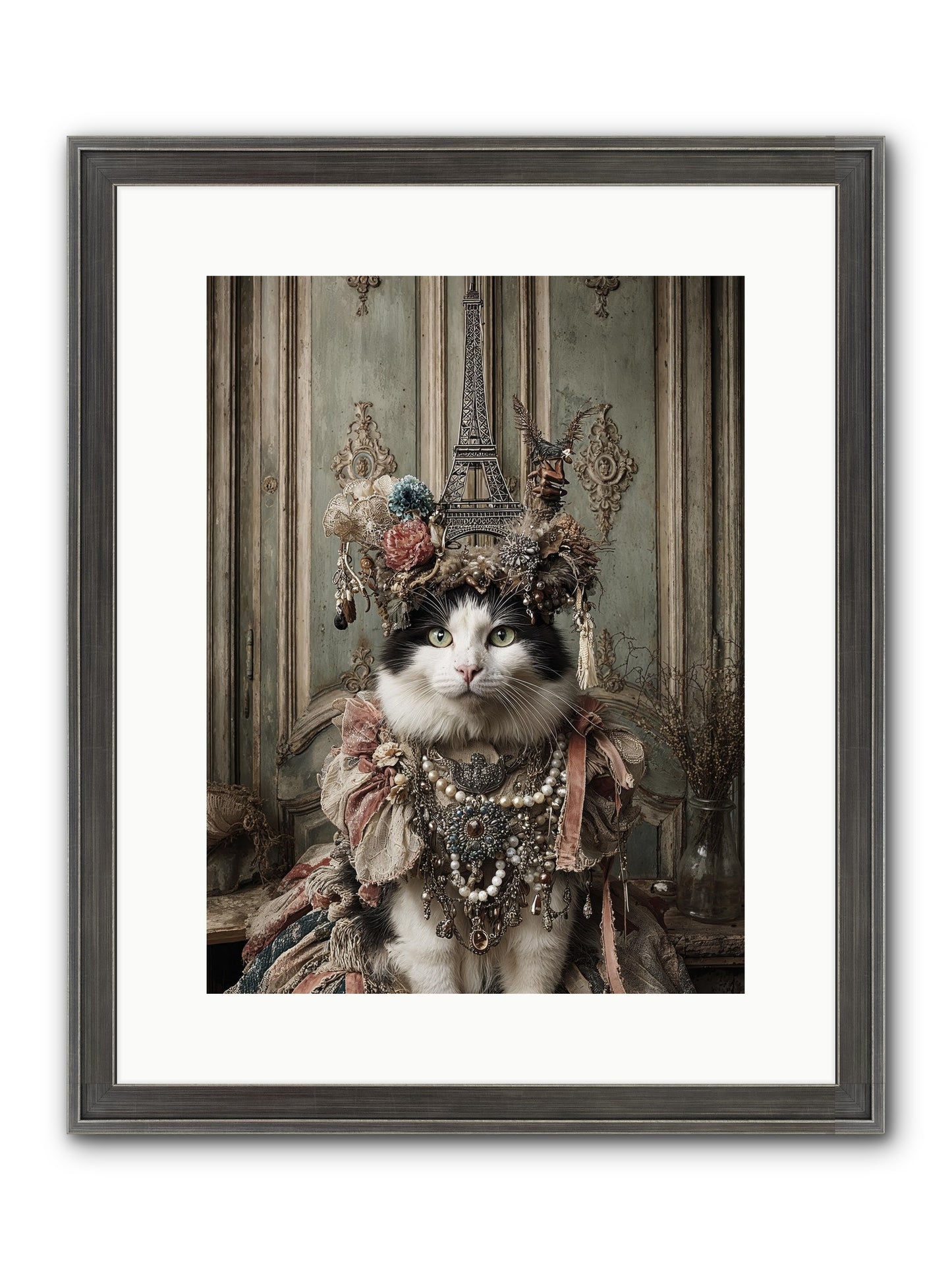 Miss Twill And The Lemon Parade Framed Print - Slimwoods Black/Silver 12x16