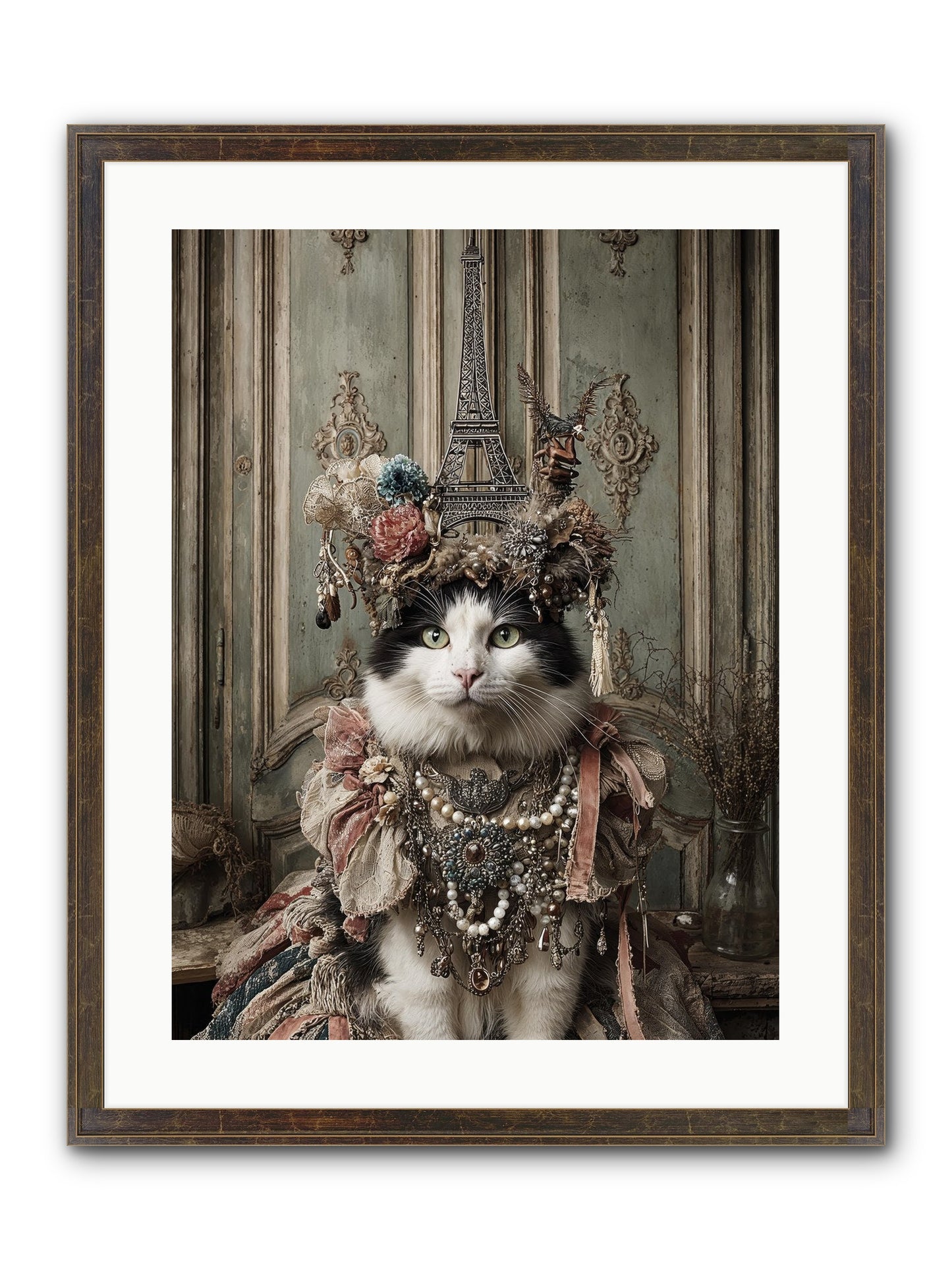 Miss Twill And The Lemon Parade Framed Print - Slimwoods Black/Gold 18x24