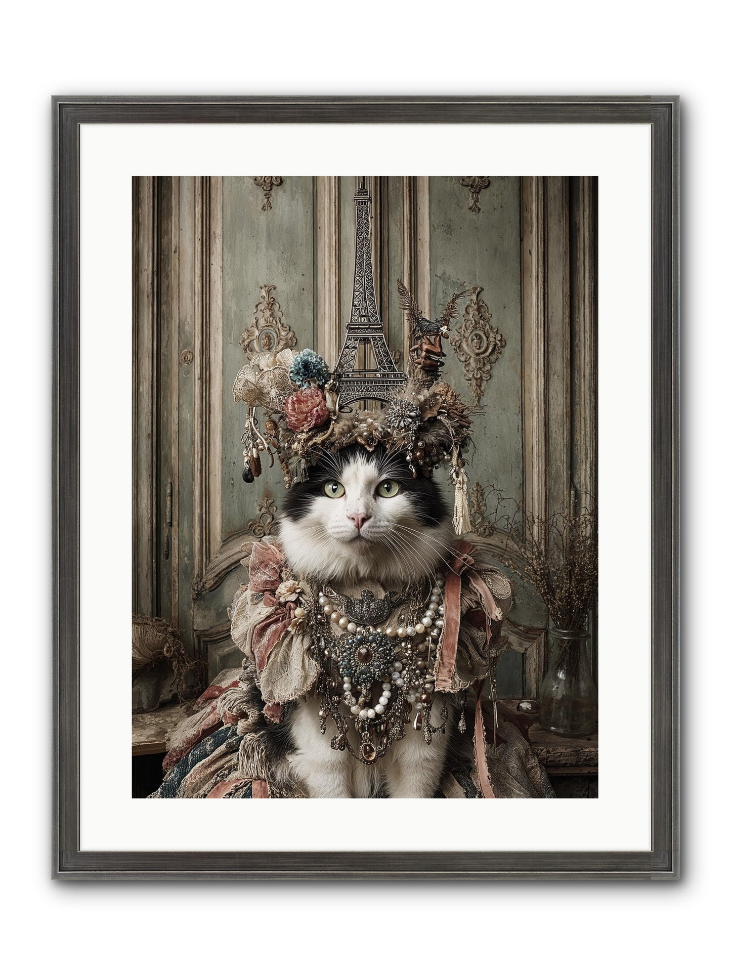 Miss Twill And The Lemon Parade Framed Print - Slimwoods Black/Silver 18x24