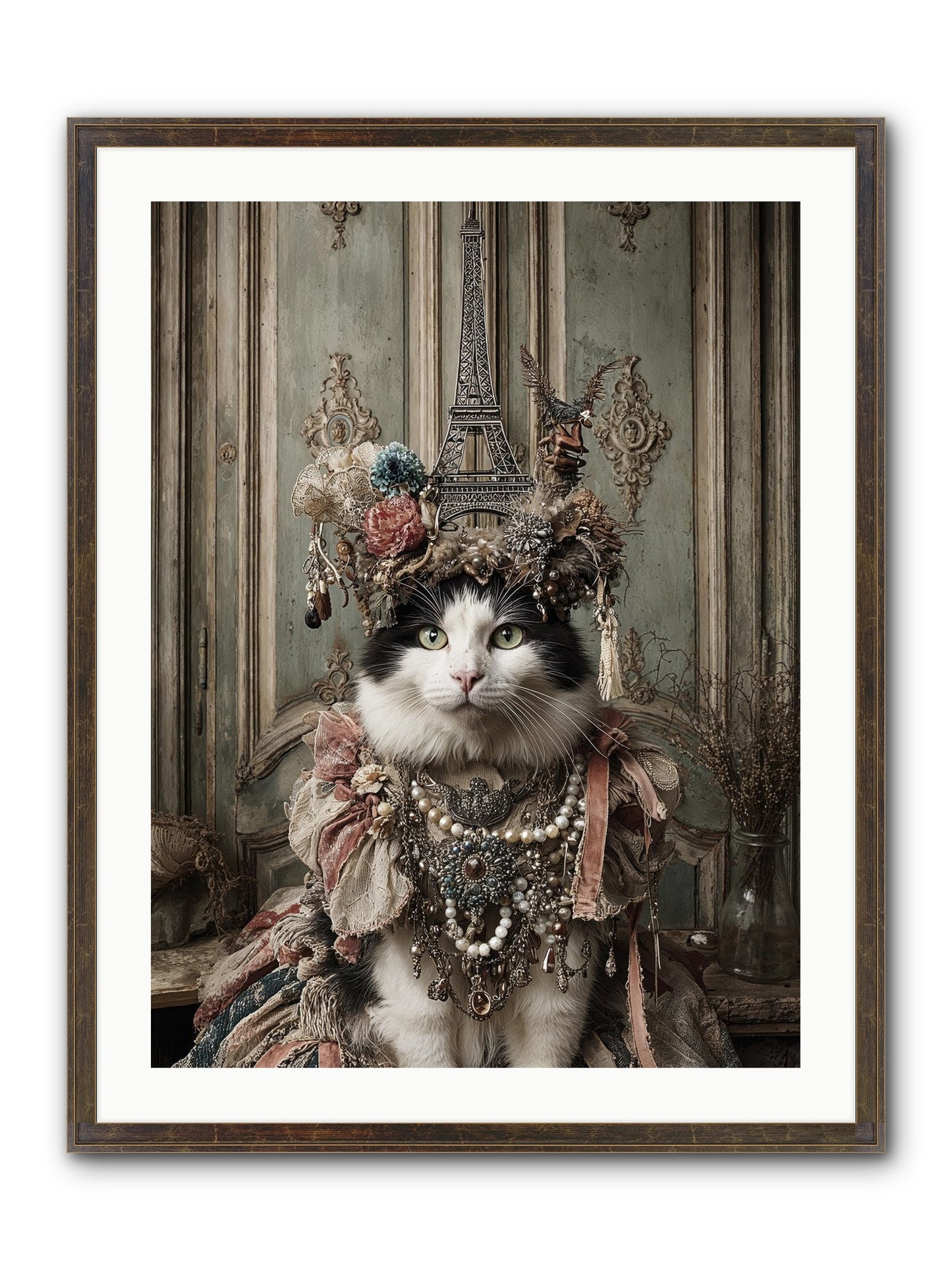Miss Twill And The Lemon Parade Framed Print - Slimwoods Black/Gold 24x32