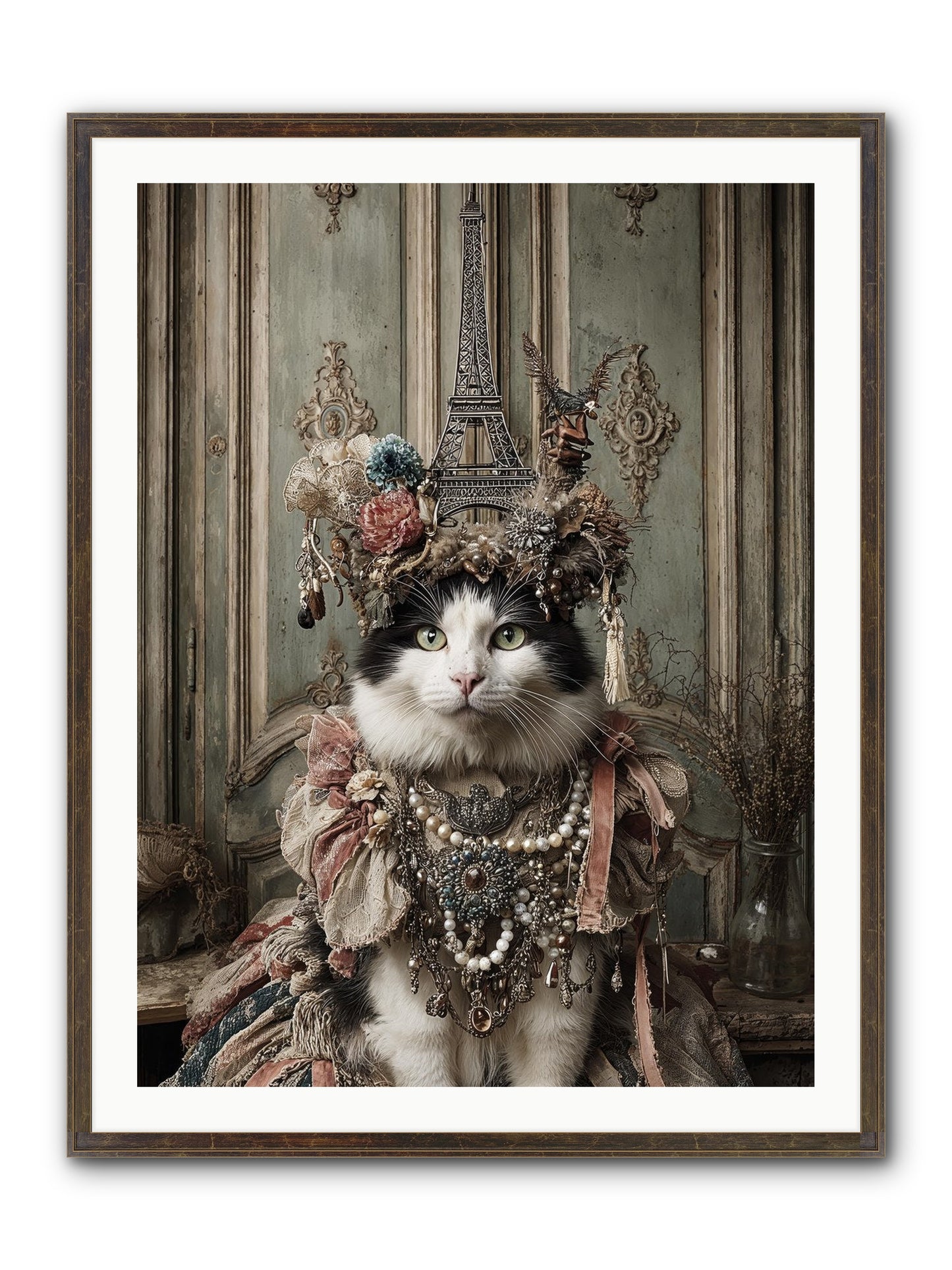 Miss Twill And The Lemon Parade Framed Print - Slimwoods Black/Gold 30x40