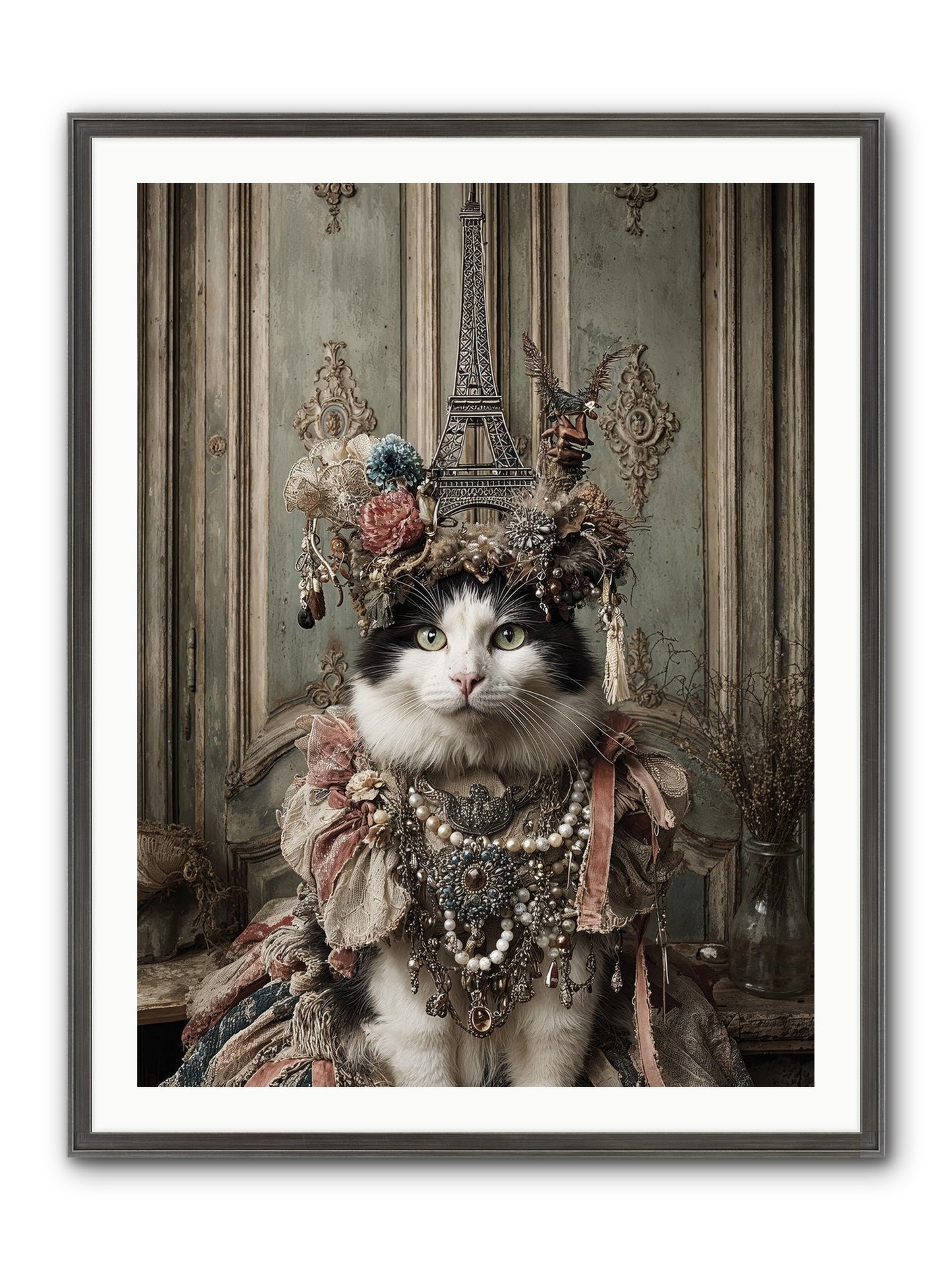 Miss Twill And The Lemon Parade Framed Print - Slimwoods Black/Silver 30x40