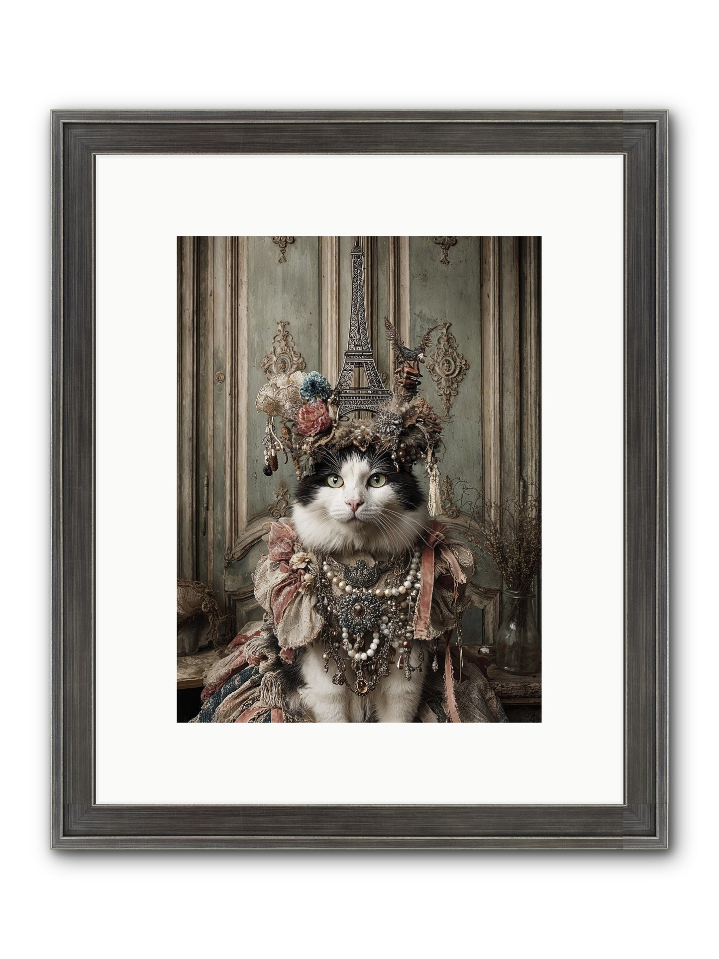 Miss Twill And The Lemon Parade Framed Print - Slimwoods Black/Silver 9x12